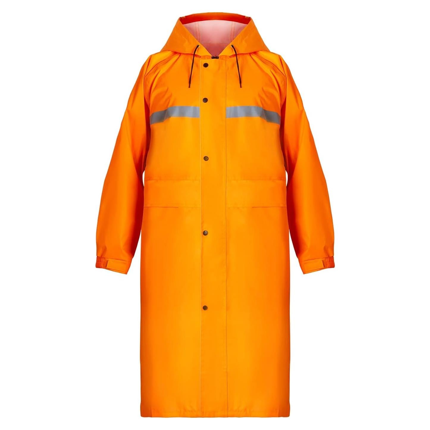 Abrigo de Lluvia Coralrain con Capucha Impermeable 15000mm