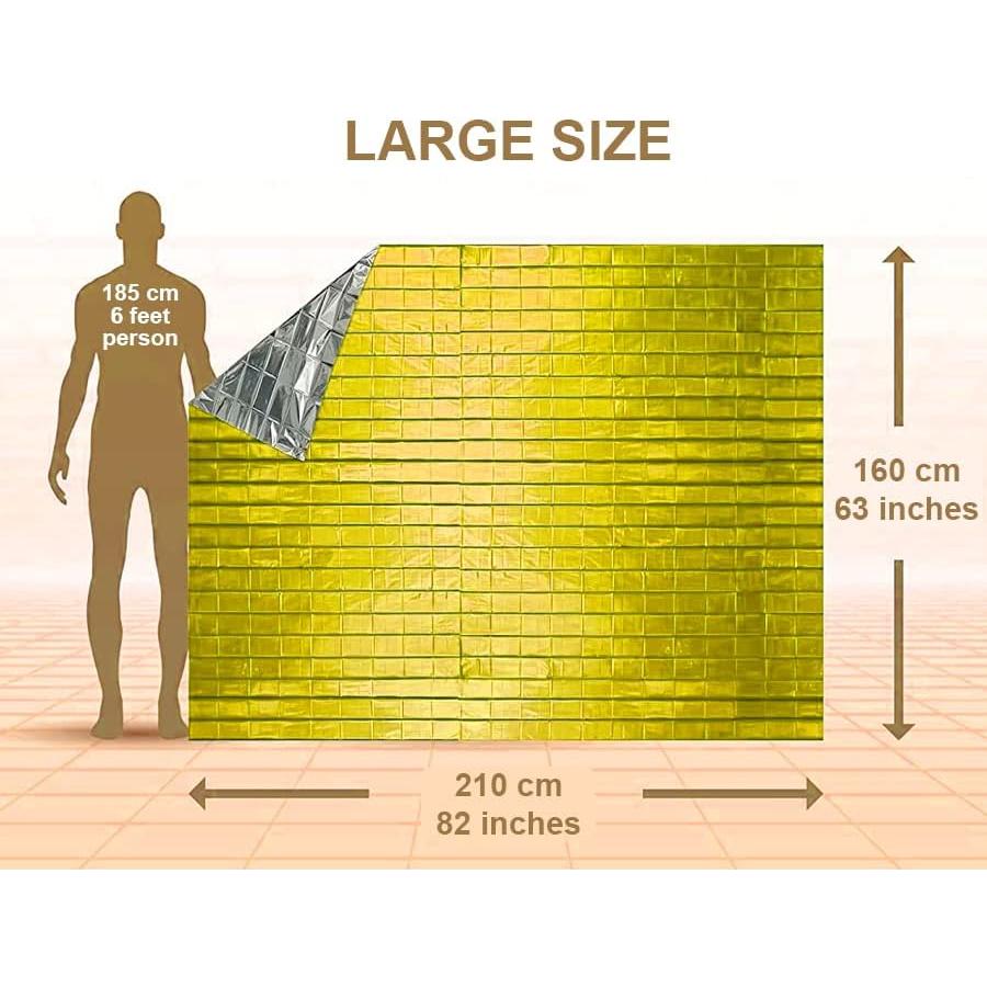 Manta de Emergencia ISOP GSB 11 Unidades Térmicas 208x160 cm