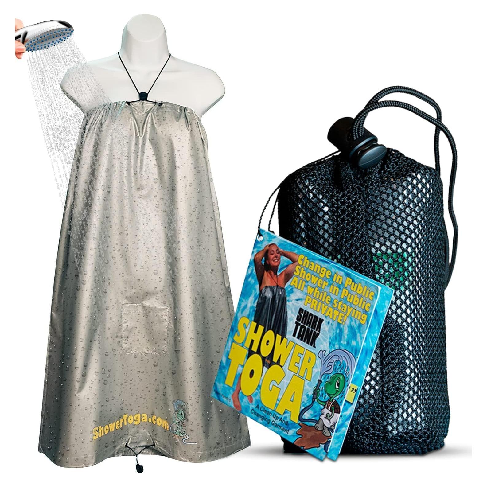 Poncho de Lluvia de Emergencia Shower Toga - 4 Unidades Nylon