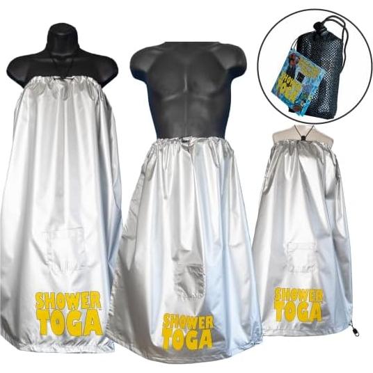 Poncho de Lluvia de Emergencia Shower Toga - 4 Unidades Nylon