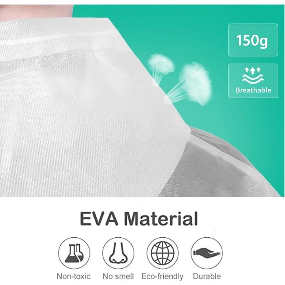 Ponchos de Lluvia Reutilizables YunLovXee para Adultos - 2 Piezas