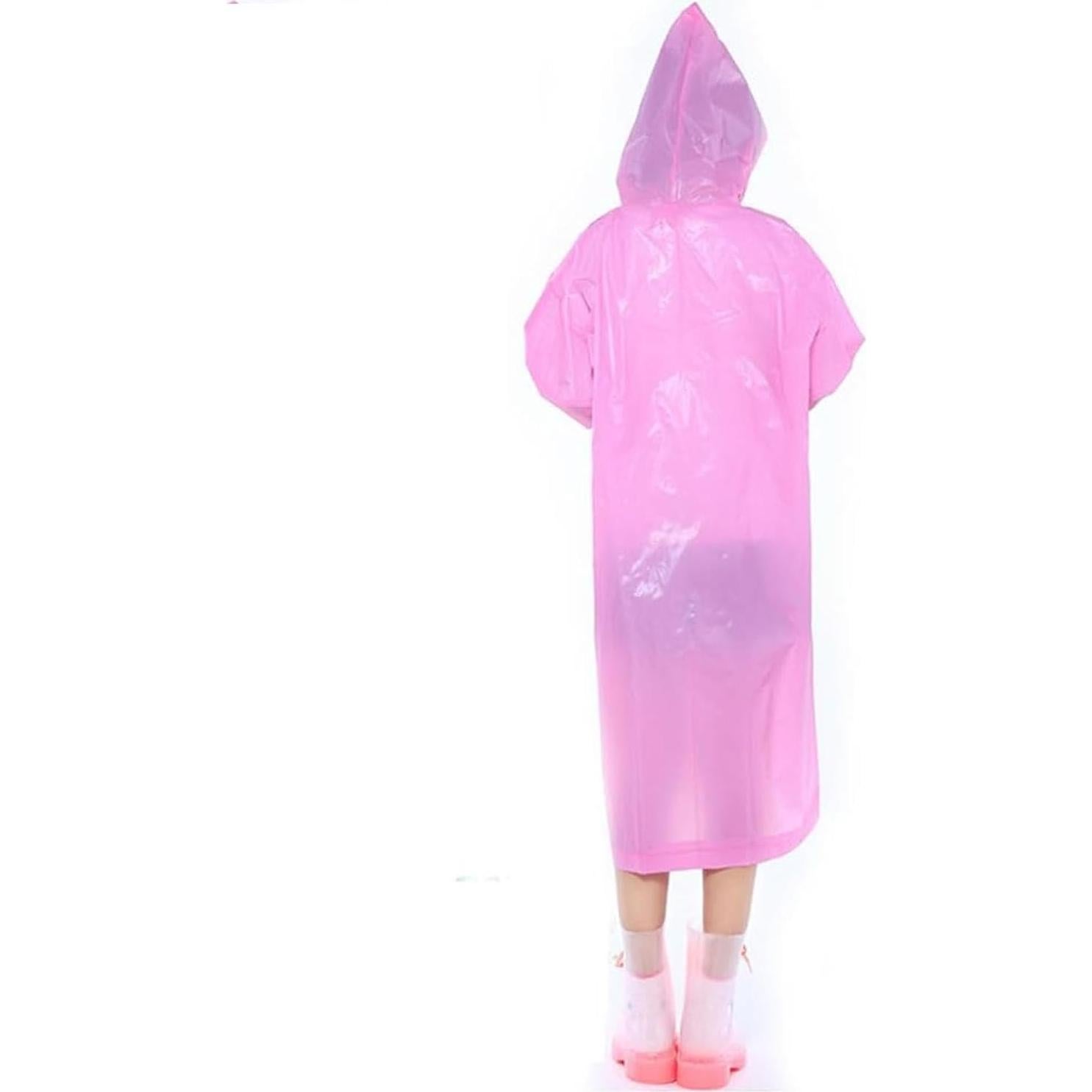 Ponchos de Lluvia Reutilizables para Niños OPACC - 3 Paquetes