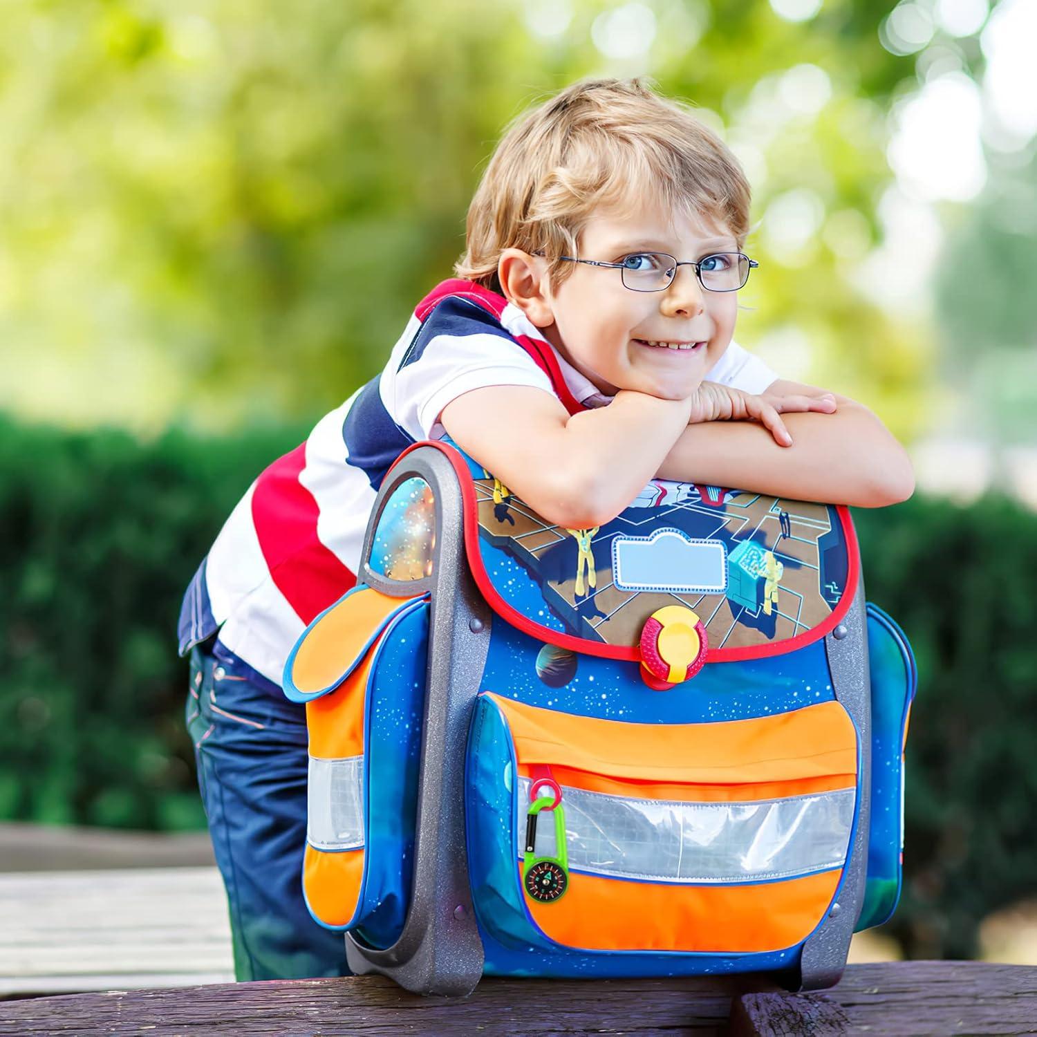 Tofficu 24 Carabineras de Plástico Asortidas 6.88 cm para Camping