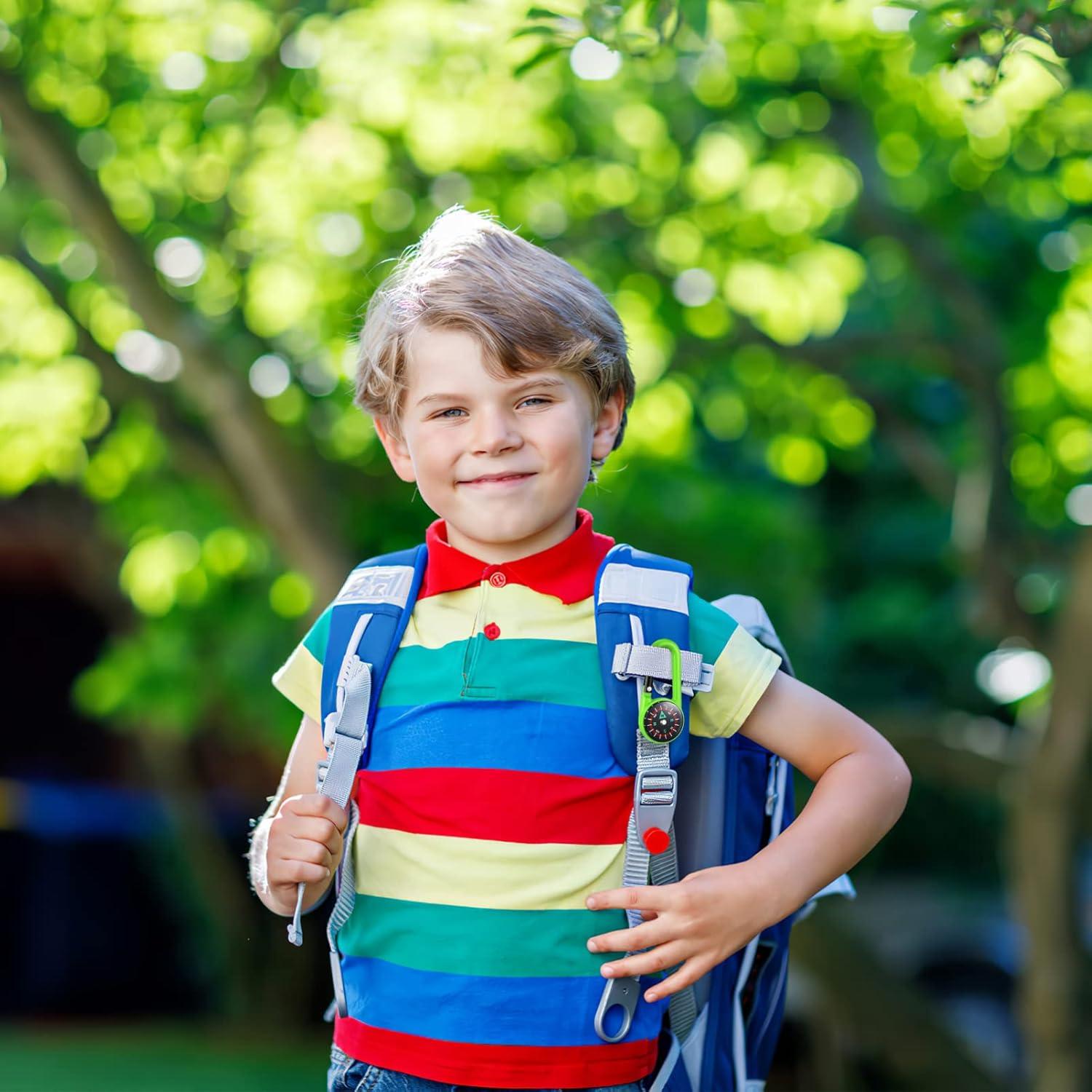 Tofficu 24 Carabineras de Plástico Asortidas 6.88 cm para Camping