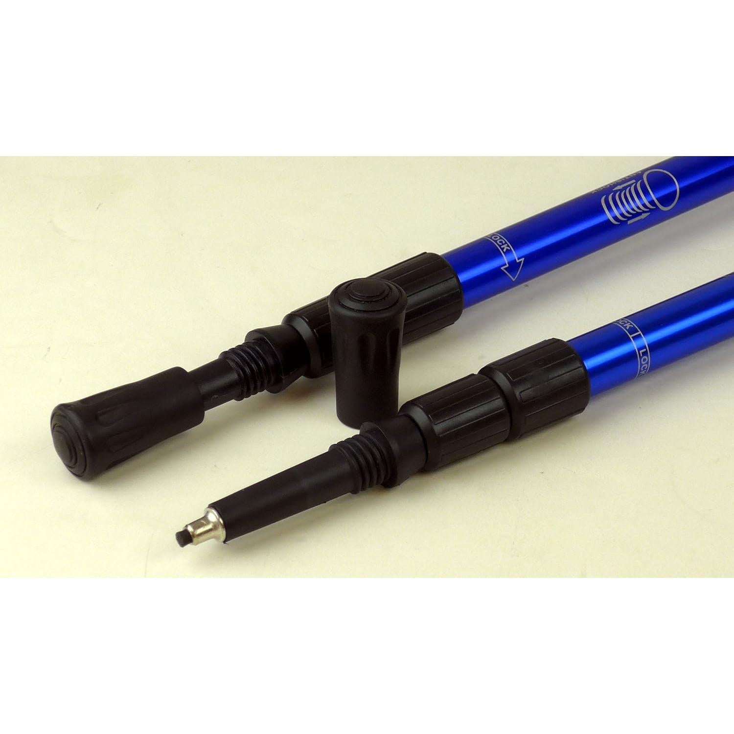 Bastones de Senderismo Hikker HP-5 Antichoque 2-Pack con Brújula