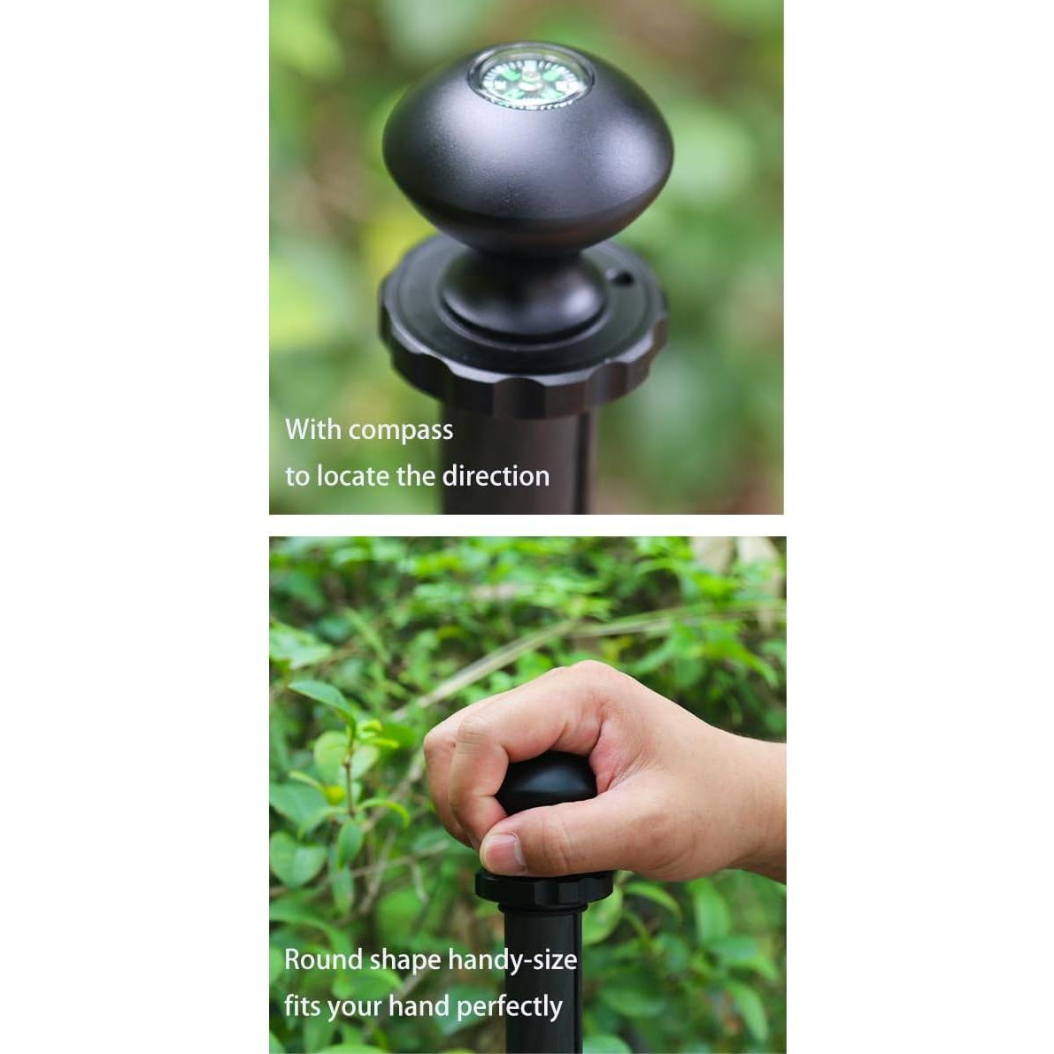 Empuñadura de Monopod Rigdance + Perilla de Aluminio para Bastón