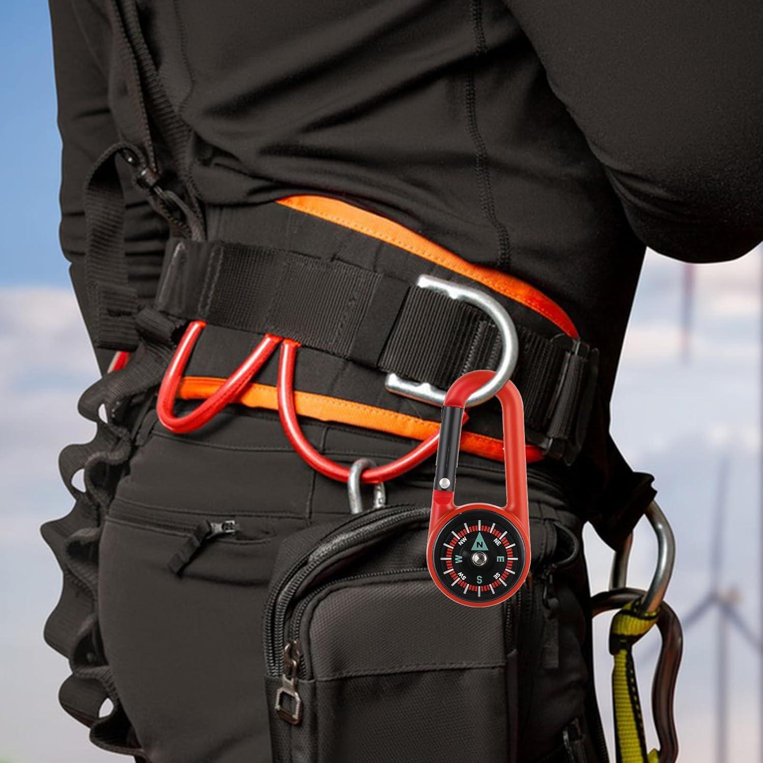 12 Llavero de Brújula Styquenzer Colorido para Camping