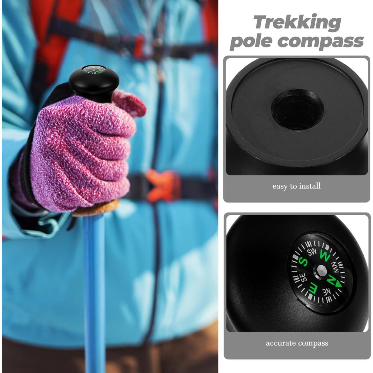 Trípode Monopod POPETPOP con Brújula para Senderismo