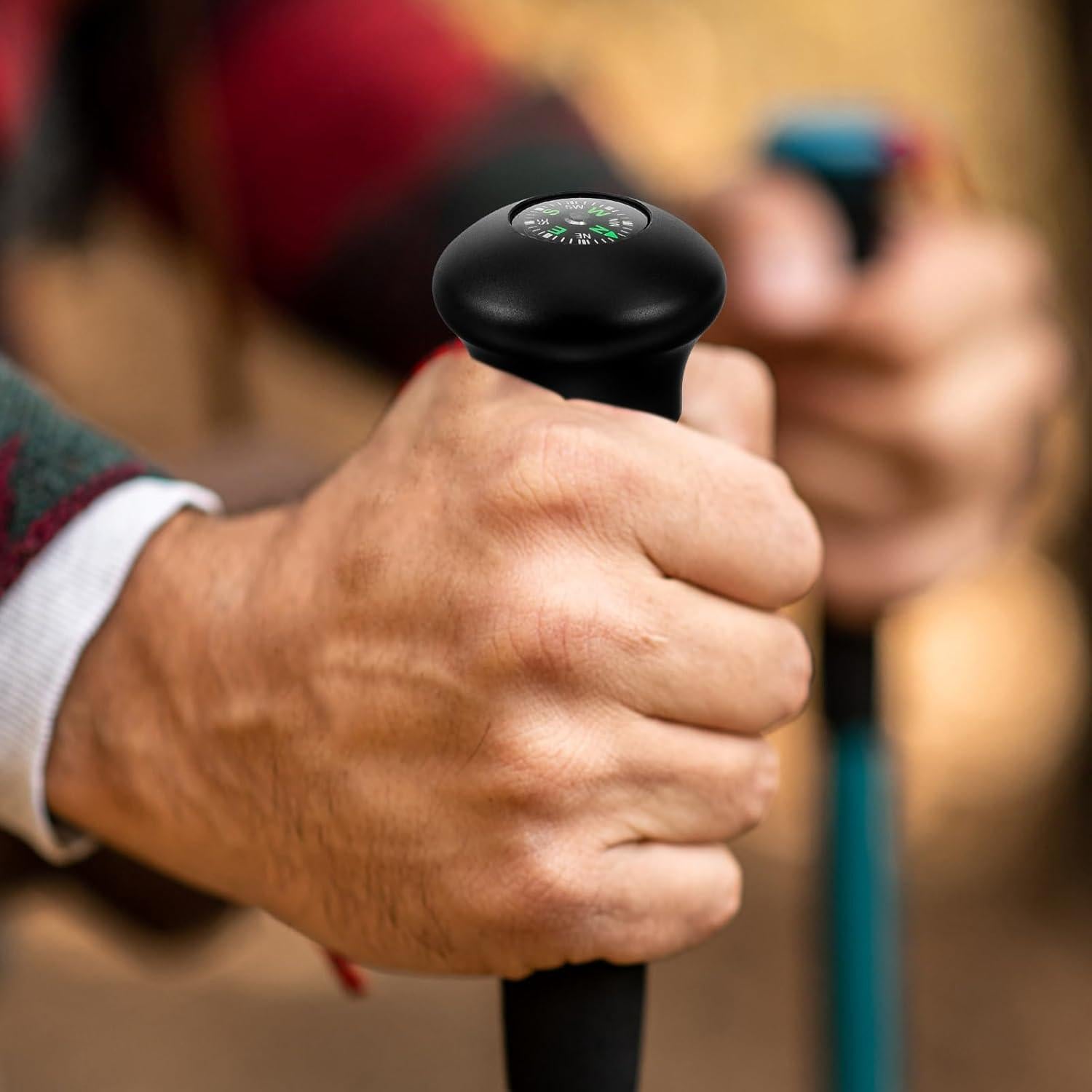 Trípode Monopod POPETPOP con Brújula para Senderismo