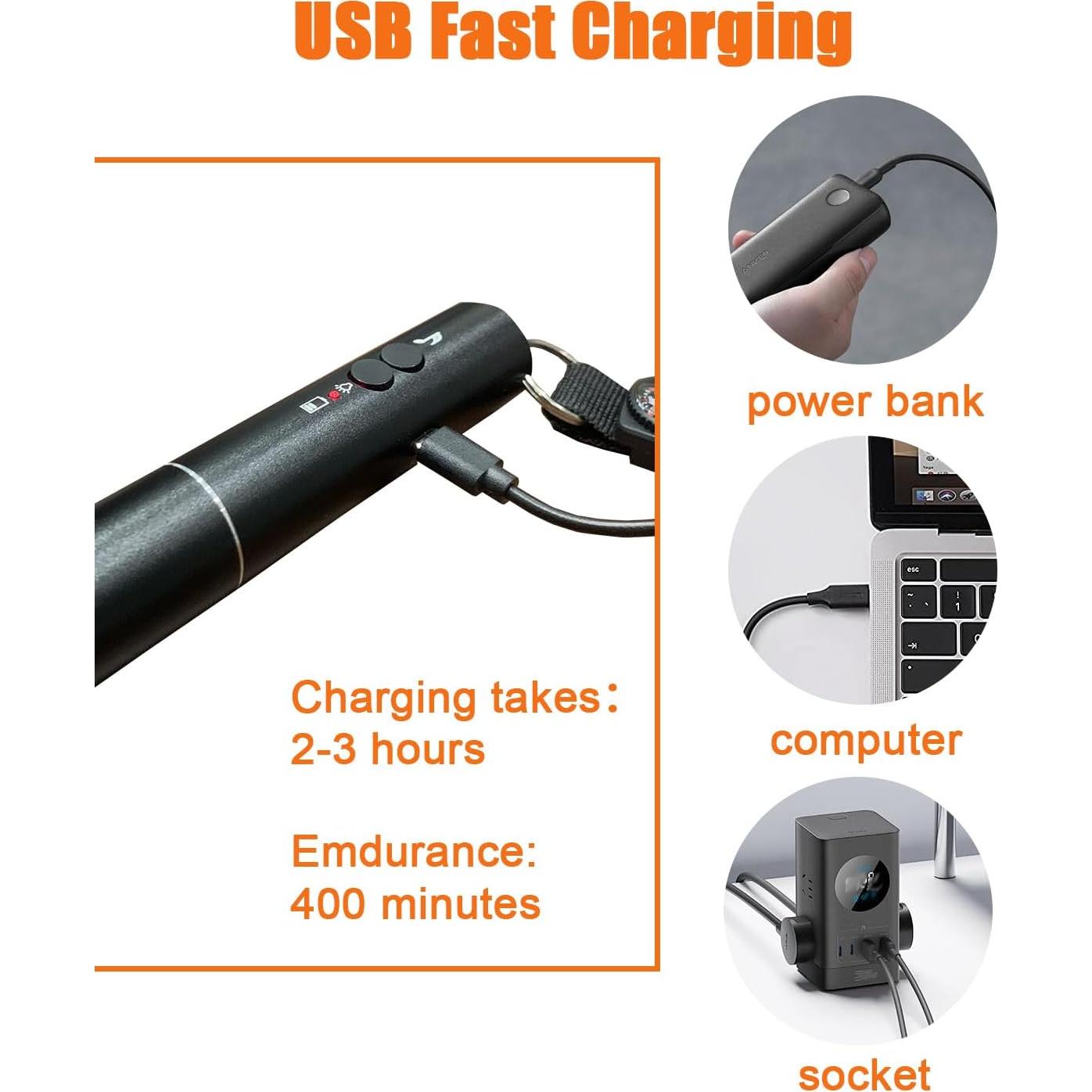 Bocina Electrónica SOWANO 120dB con Brújula y Termómetro