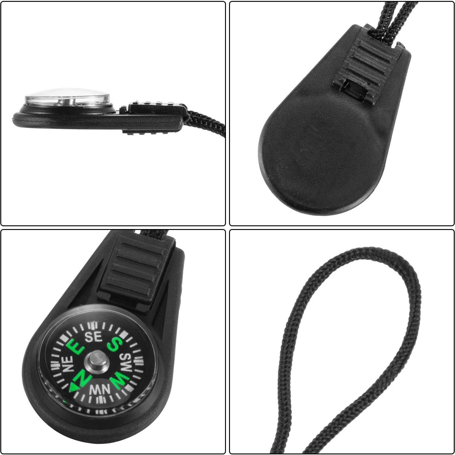 BBTO 100 Mini Brújulas de Supervivencia para Camping