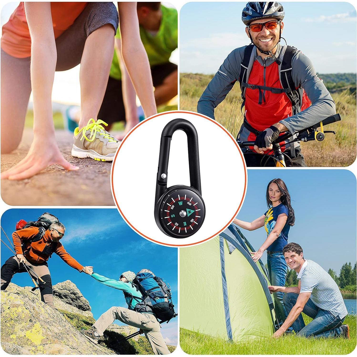 Llavero de Brújula TOODOO 32 Pcs Multicolor para Niños