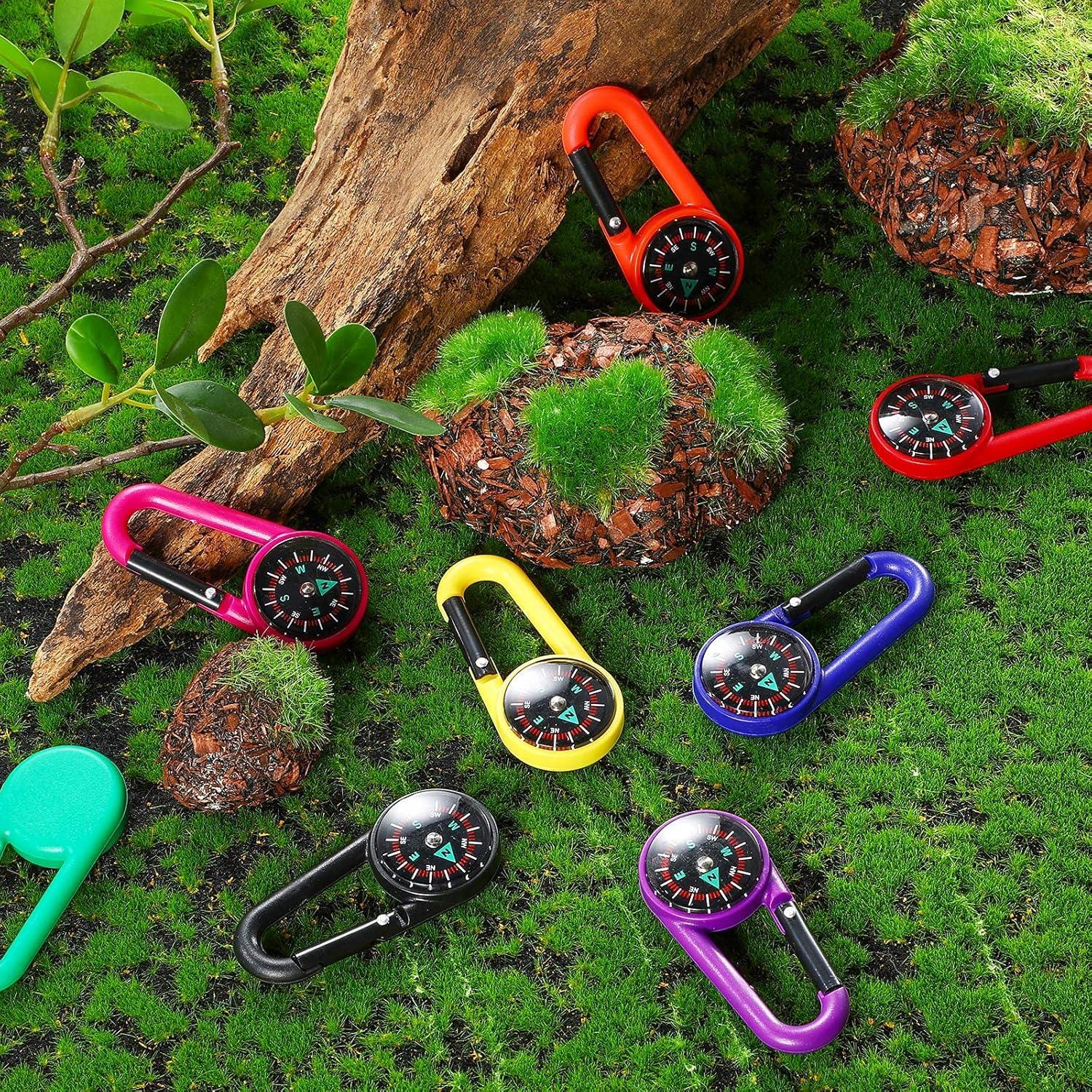 Llavero de Brújula TOODOO 32 Pcs Multicolor para Niños