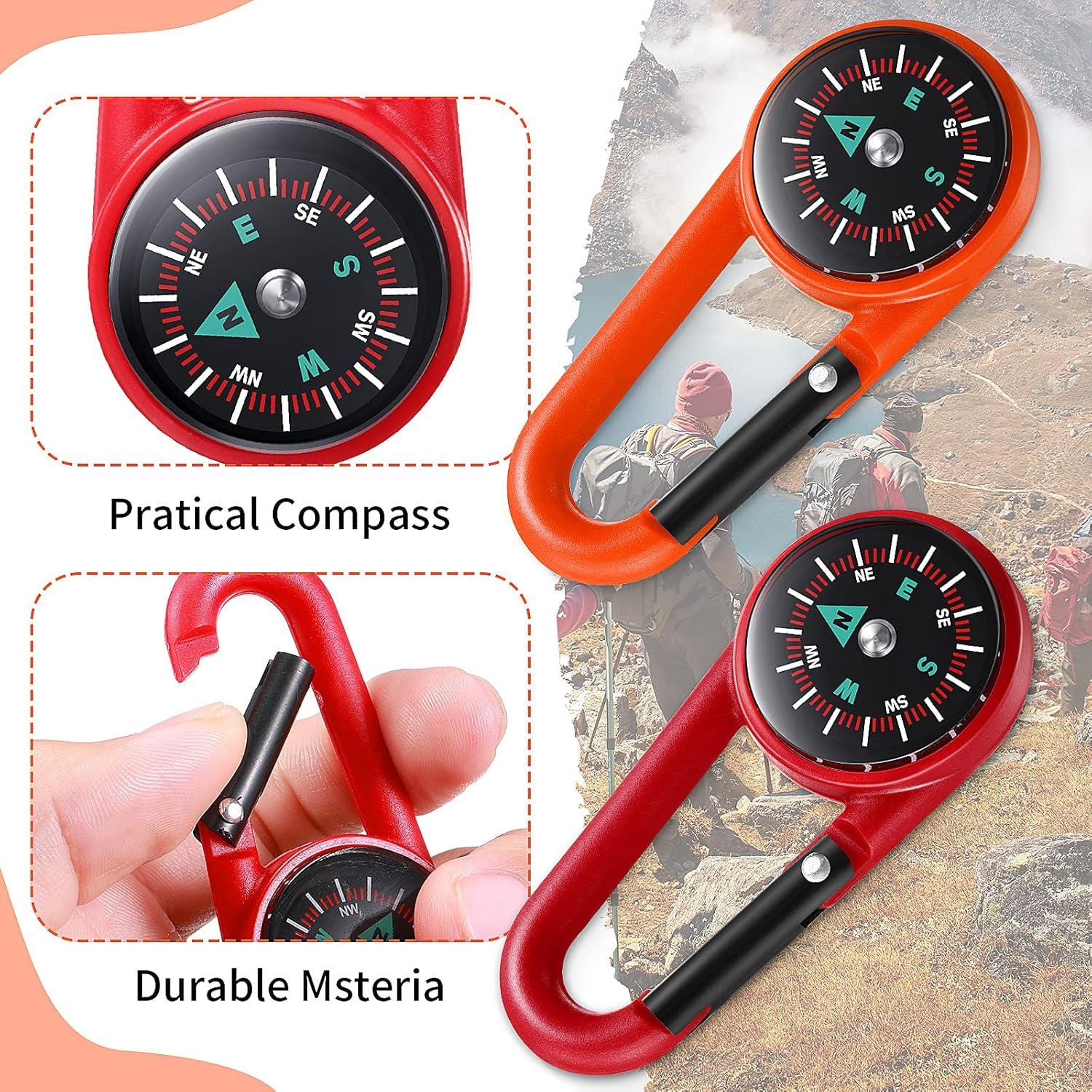 Llavero de Brújula TOODOO 32 Pcs Multicolor para Niños