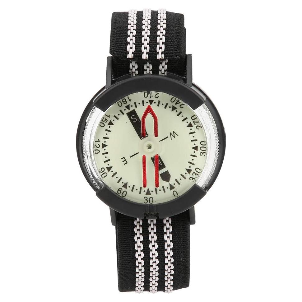 Reloj de brújula OUKENS portátil impermeable para camping