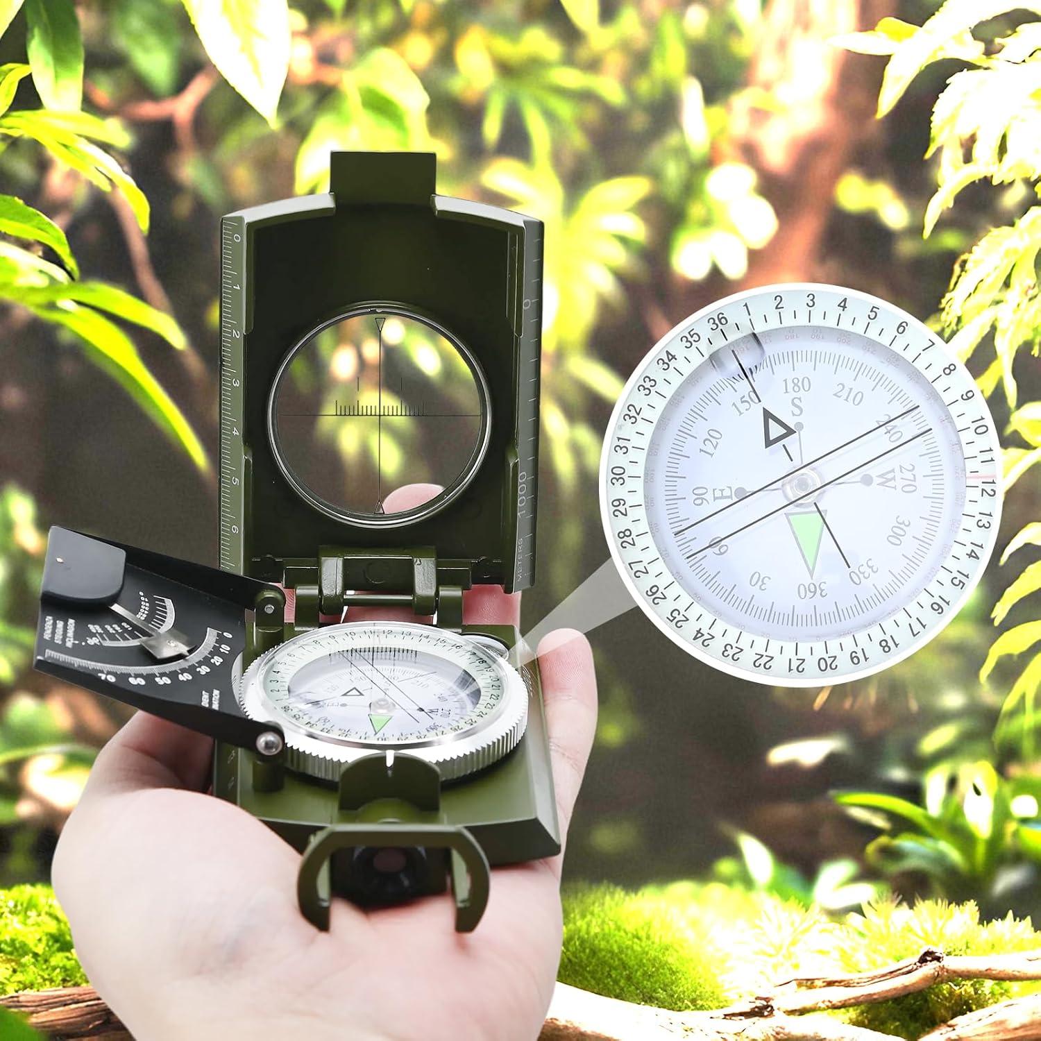 Brújula Militar COVVY K4074 Impermeable Alta Precisión