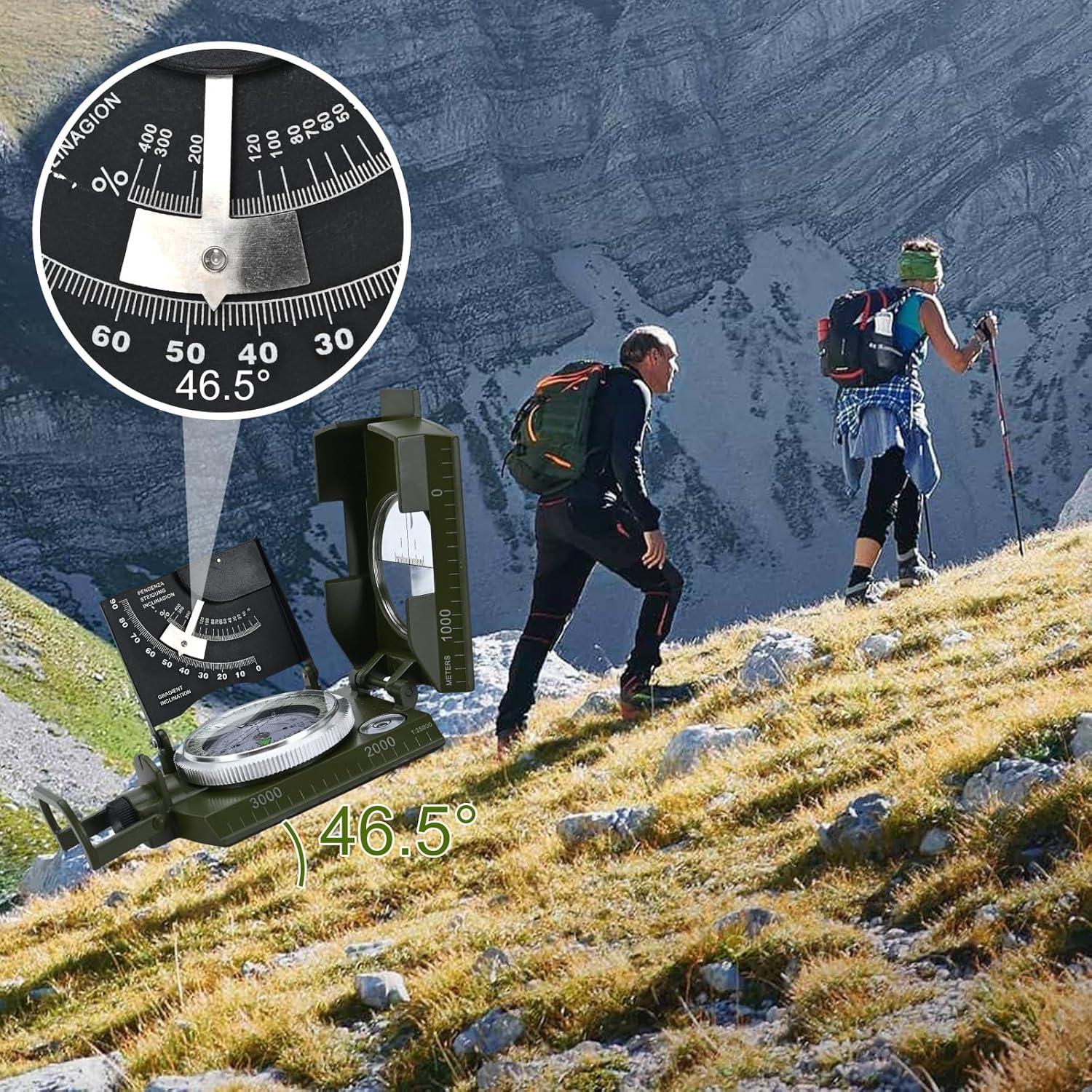 Brújula Militar COVVY K4074 Impermeable Alta Precisión