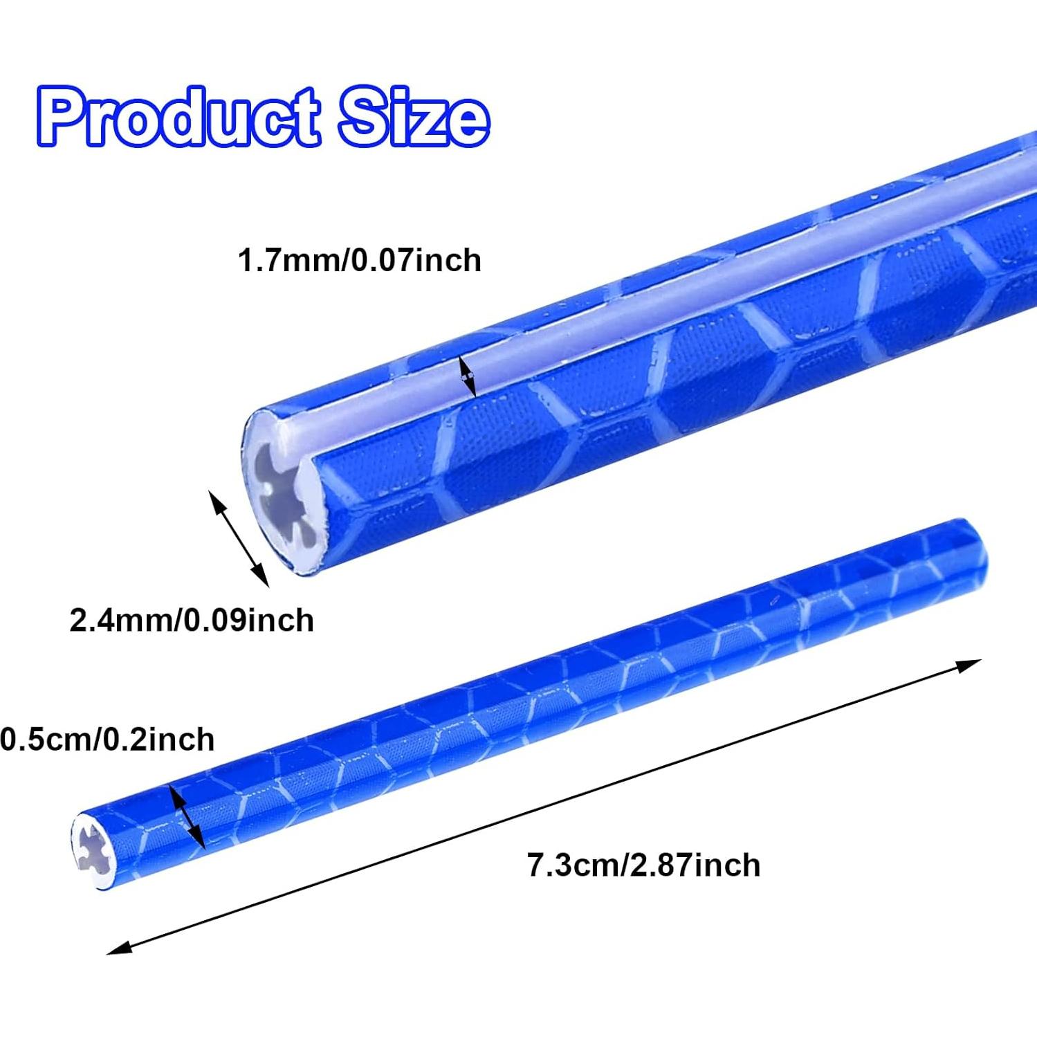 36 Cubiertas Reflectantes para Radios de Bicicleta Abeillo - Visibilidad 360°