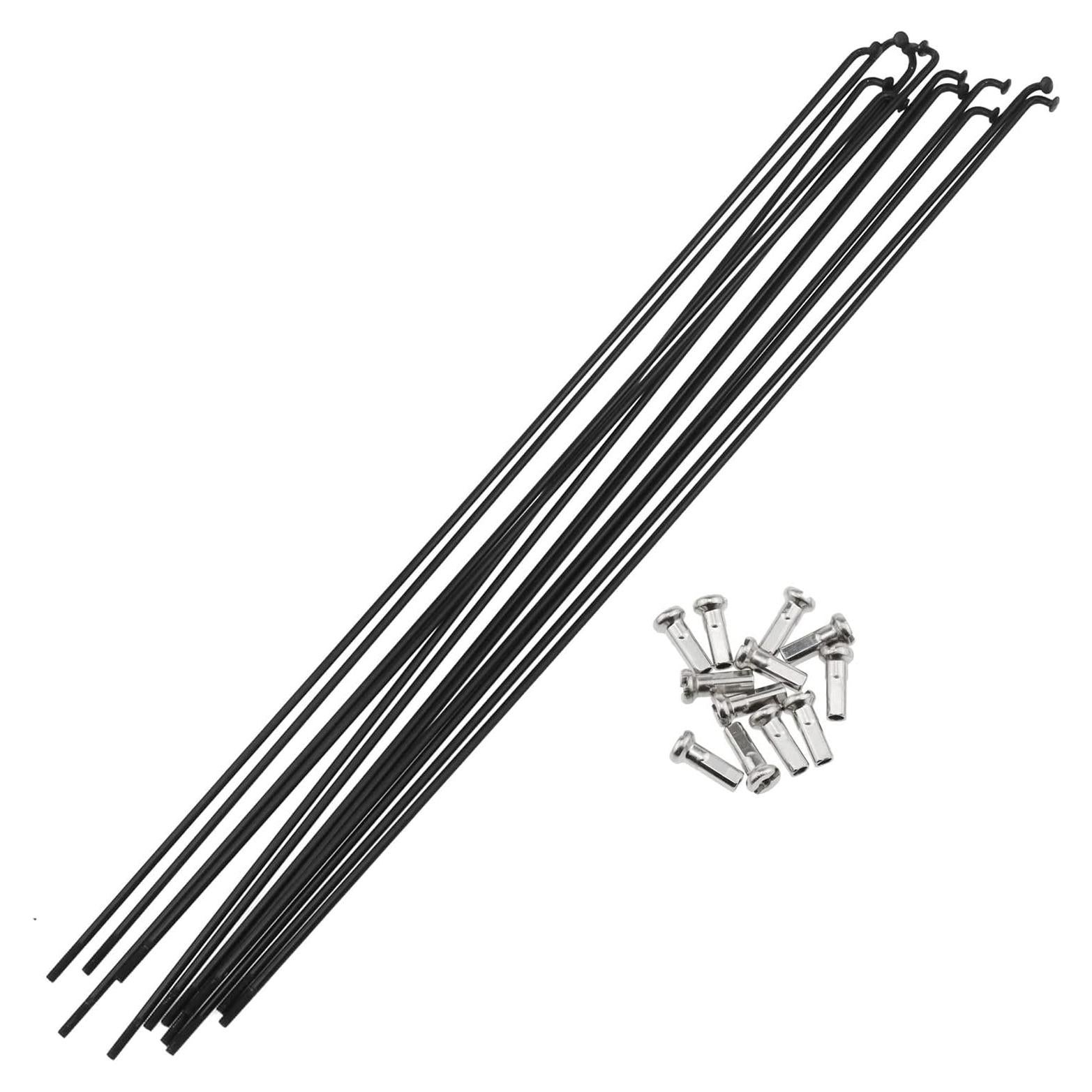 Radio de Bicicleta AYLIFU 14G Acero Inoxidable 260mm 12 Pcs