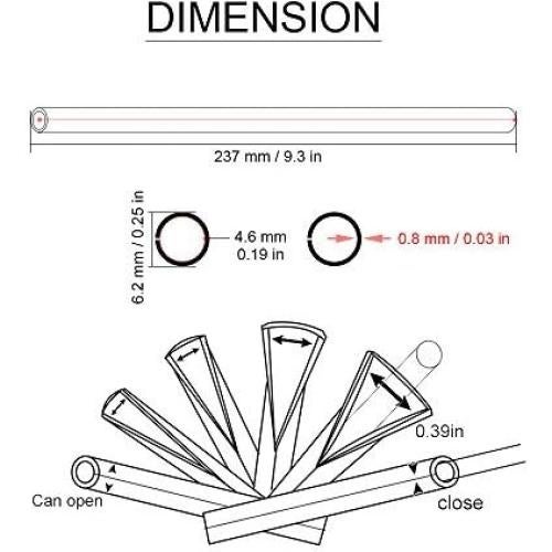 Cubiertas de Radios de Bicicleta YUANQIAN 72 Pcs Azul Claro