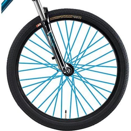 Cubiertas de Radios de Bicicleta YUANQIAN 72 Pcs Azul Claro