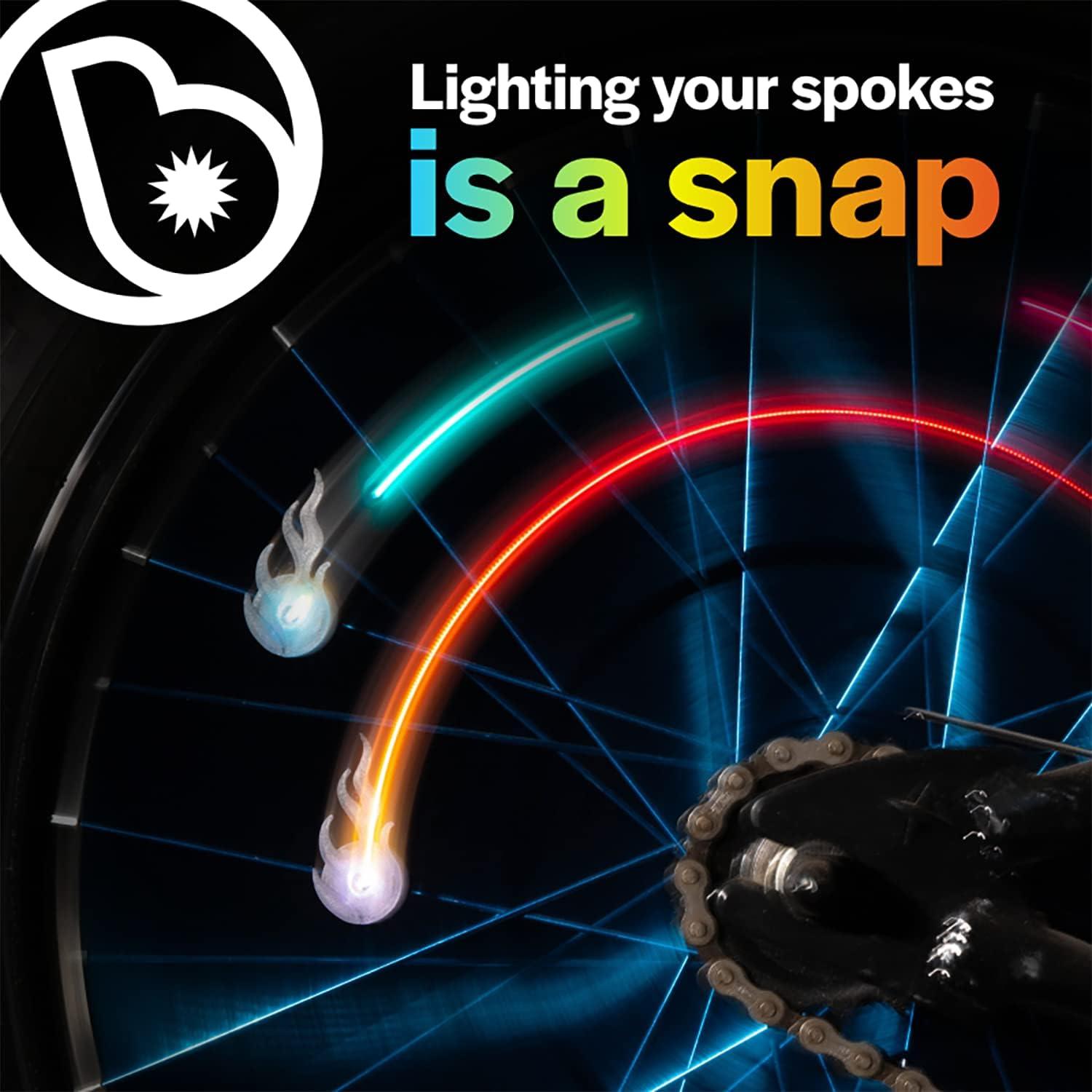 Luces LED para Radios de Bicicleta Brightz CometBrightz 2-Pack