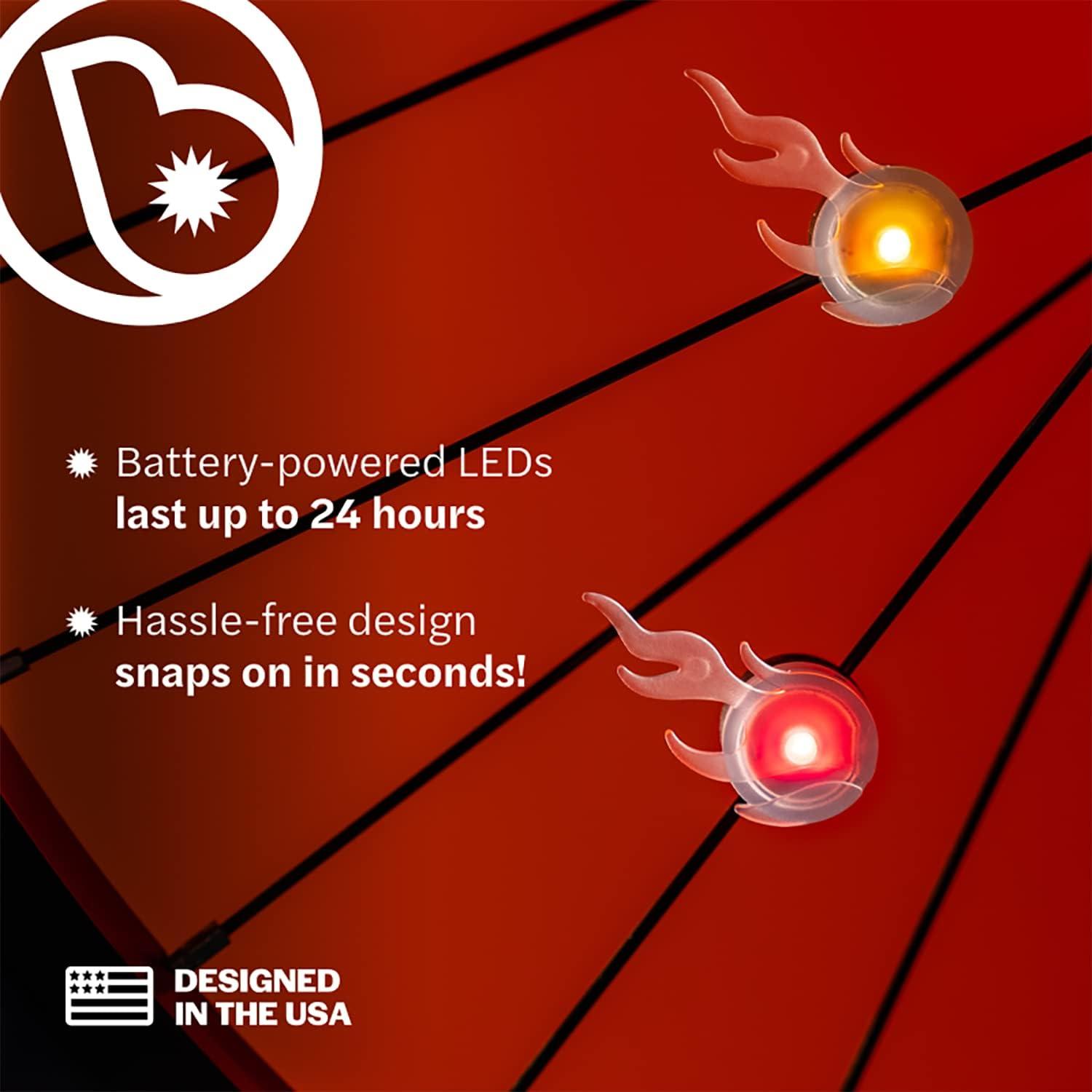 Luces LED para Radios de Bicicleta Brightz CometBrightz 2-Pack