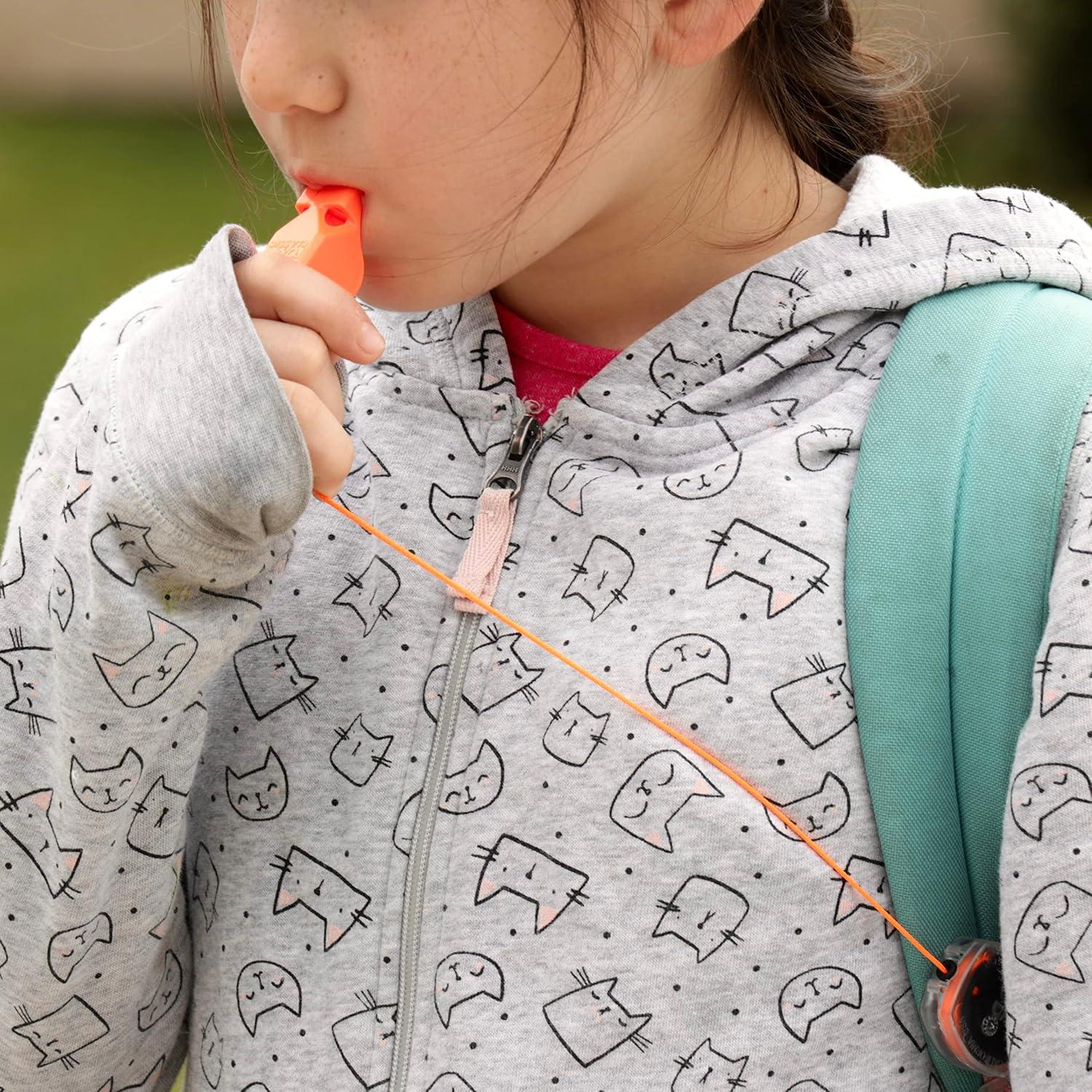 Llavero Retráctil con Silbato de Emergencia LOUD Fox40 61 cm