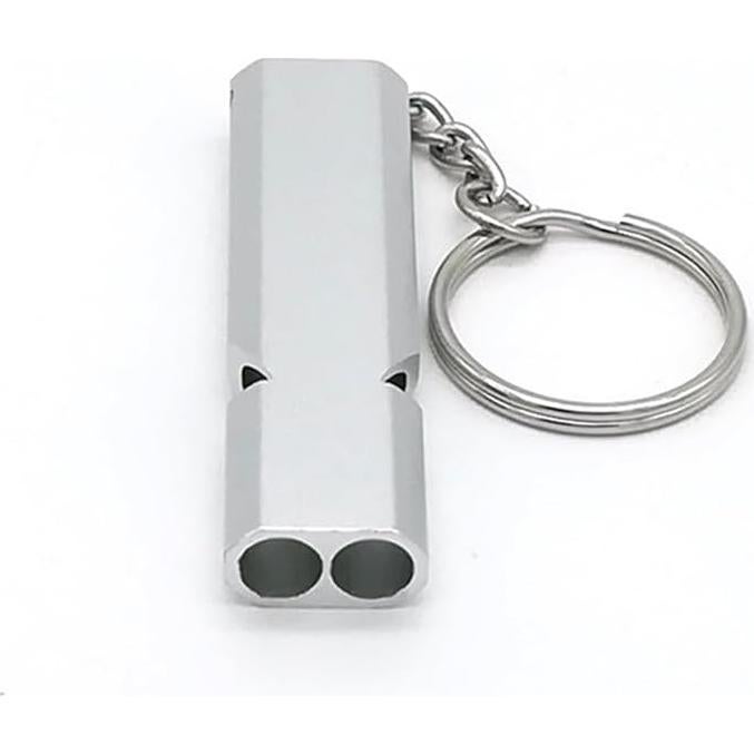 Paquete de 2 Silbatos de Supervivencia Genérico - Ruidosos y Duraderos