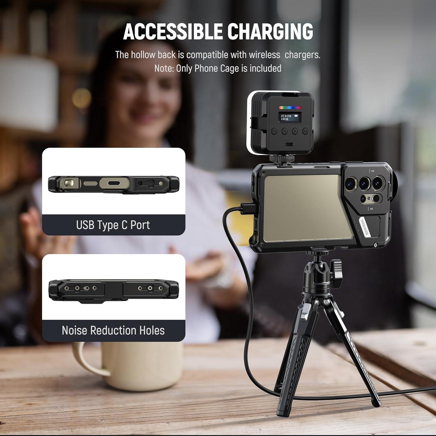 Neewer S24 Ultra Phone Cage para Samsung Galaxy S24