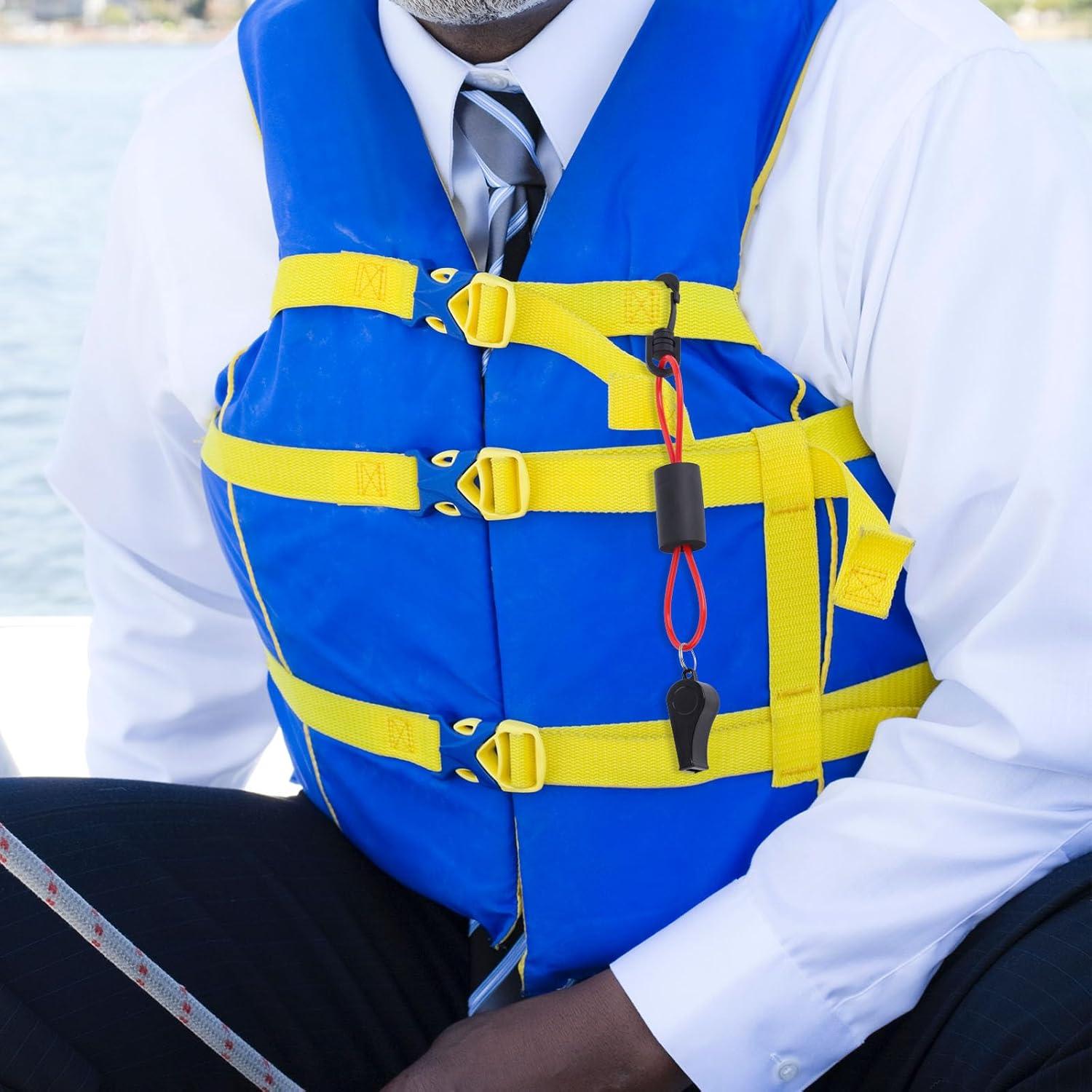 Silbato de Barco Lasuroa F08527 con Cordón de Seguridad