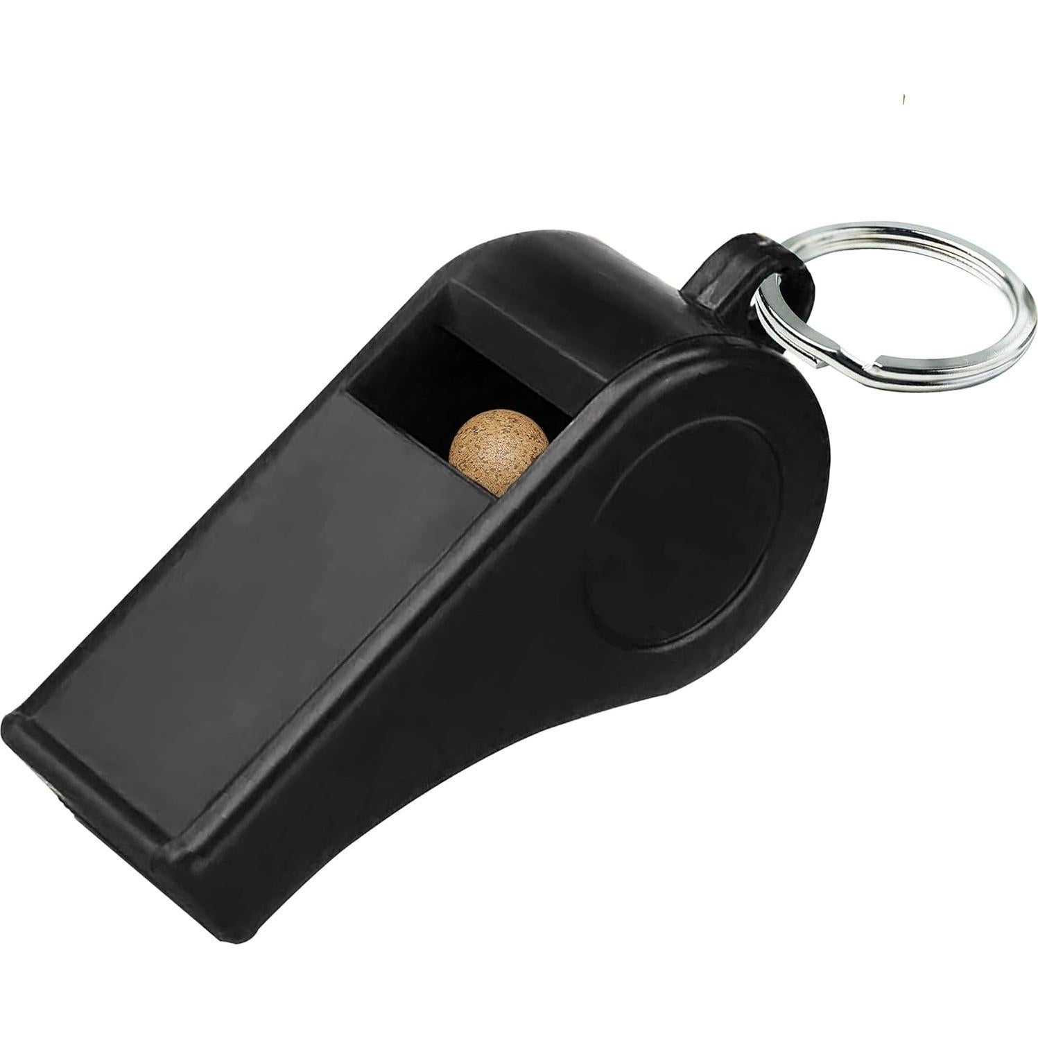 Silbato de Seguridad Water Gear Negro Ultra Liviano