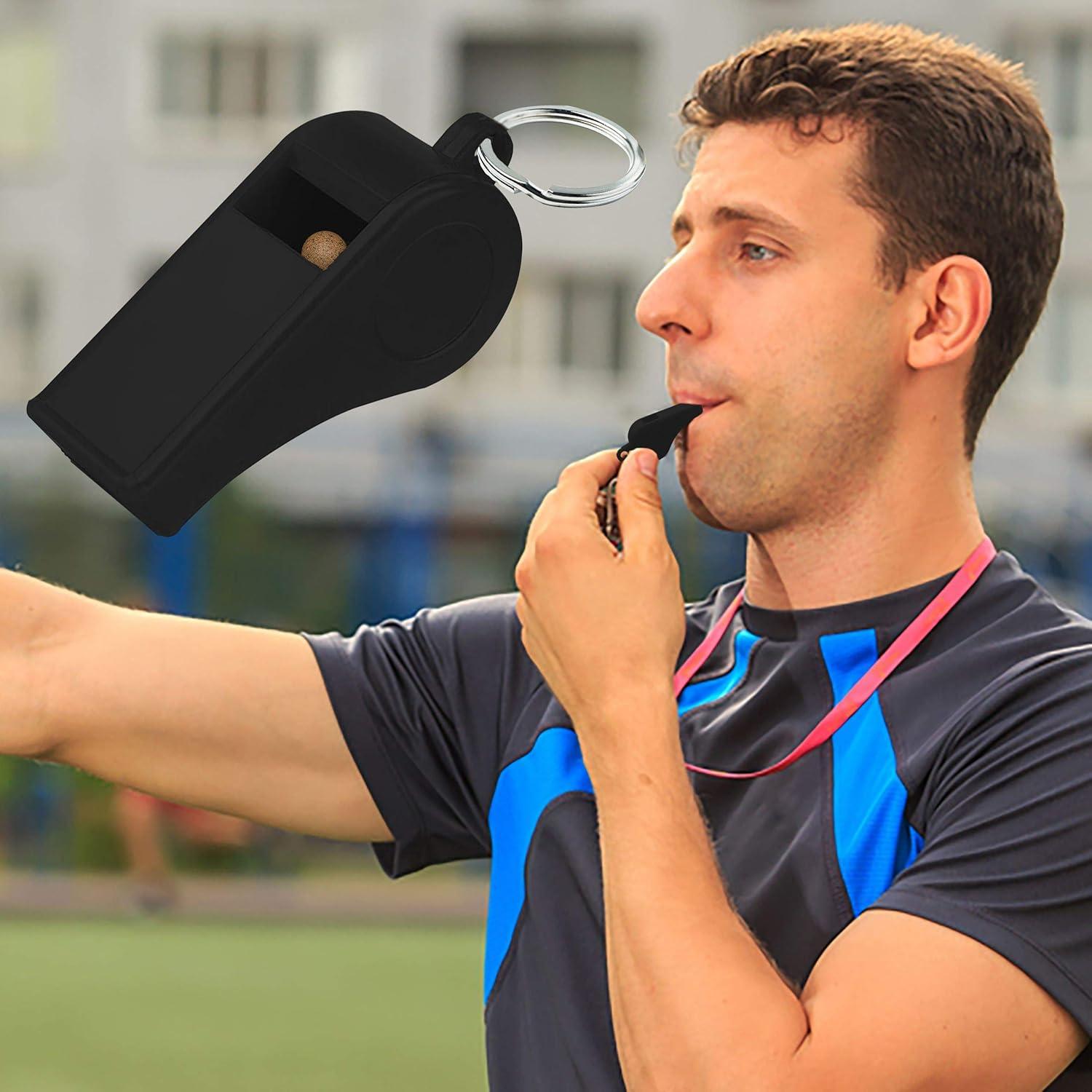 Silbato de Seguridad Water Gear Negro Ultra Liviano