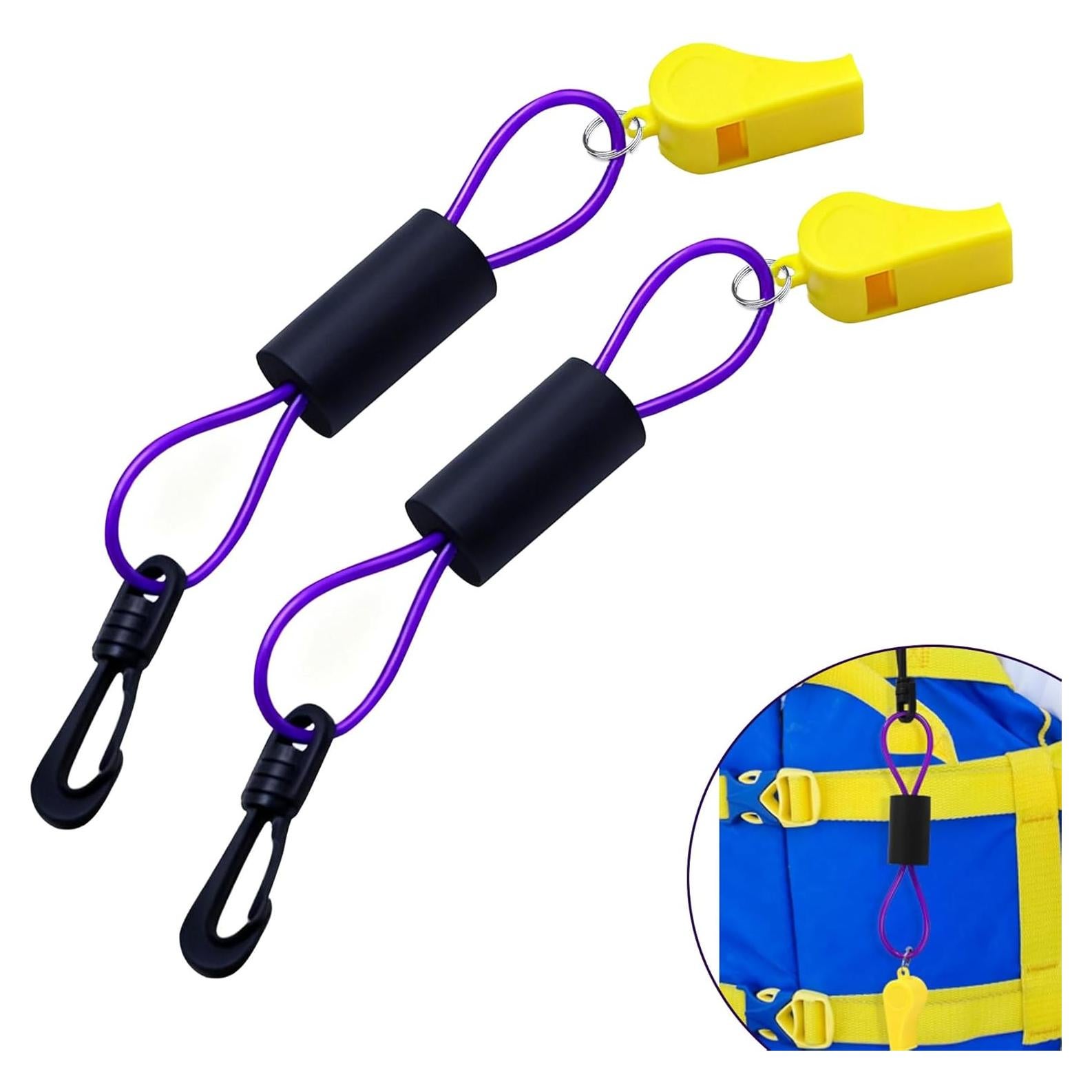 Silbato de Seguridad Sanfylikus 120dB Impermeable 2 Paquete