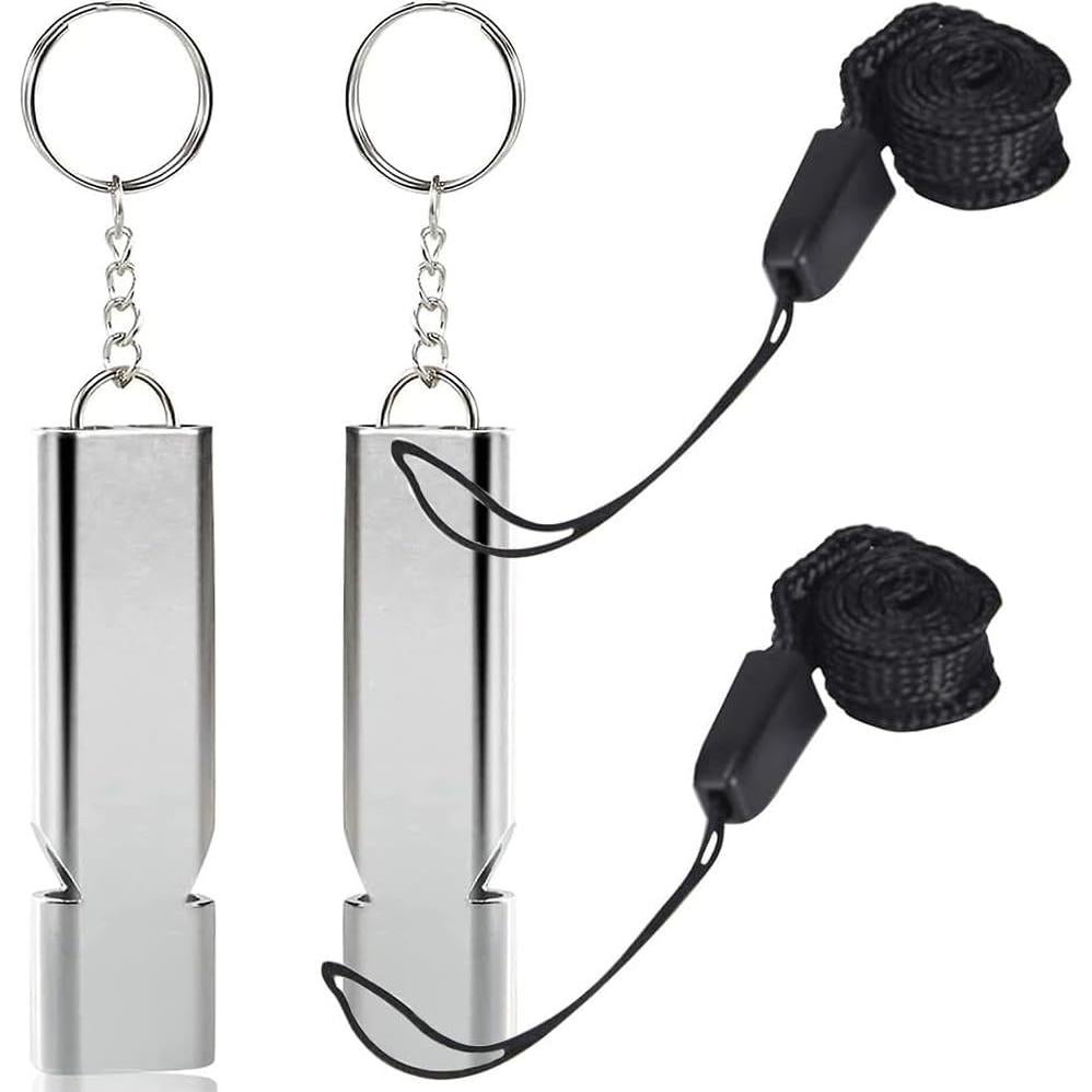 Silbato de Supervivencia J-Kare Aluminio Paquete de 2