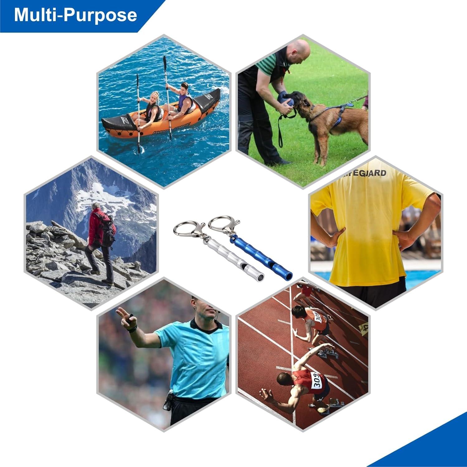 Silbato de Emergencia Noopel Paquete de 4 Ruidoso 108db