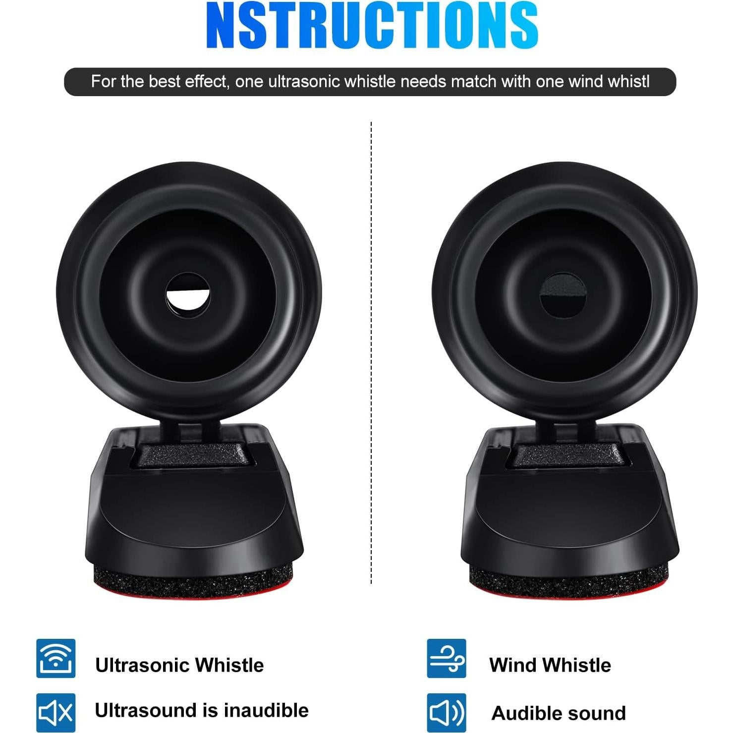 Silbatos para Ciervos Frienda 20 Piezas Impermeables