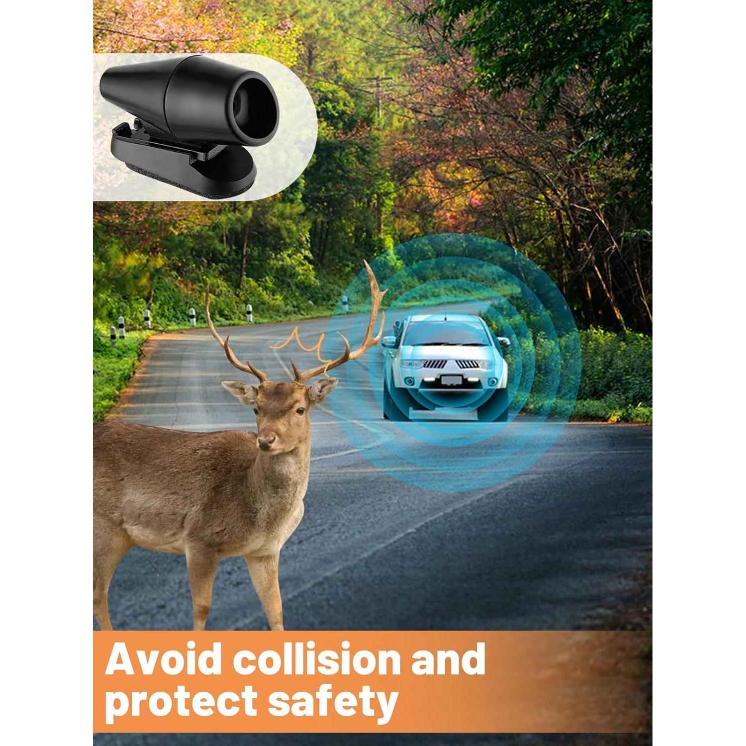 4 Silbatos Ultrasonicos y a Viento Apipi para Vehículos