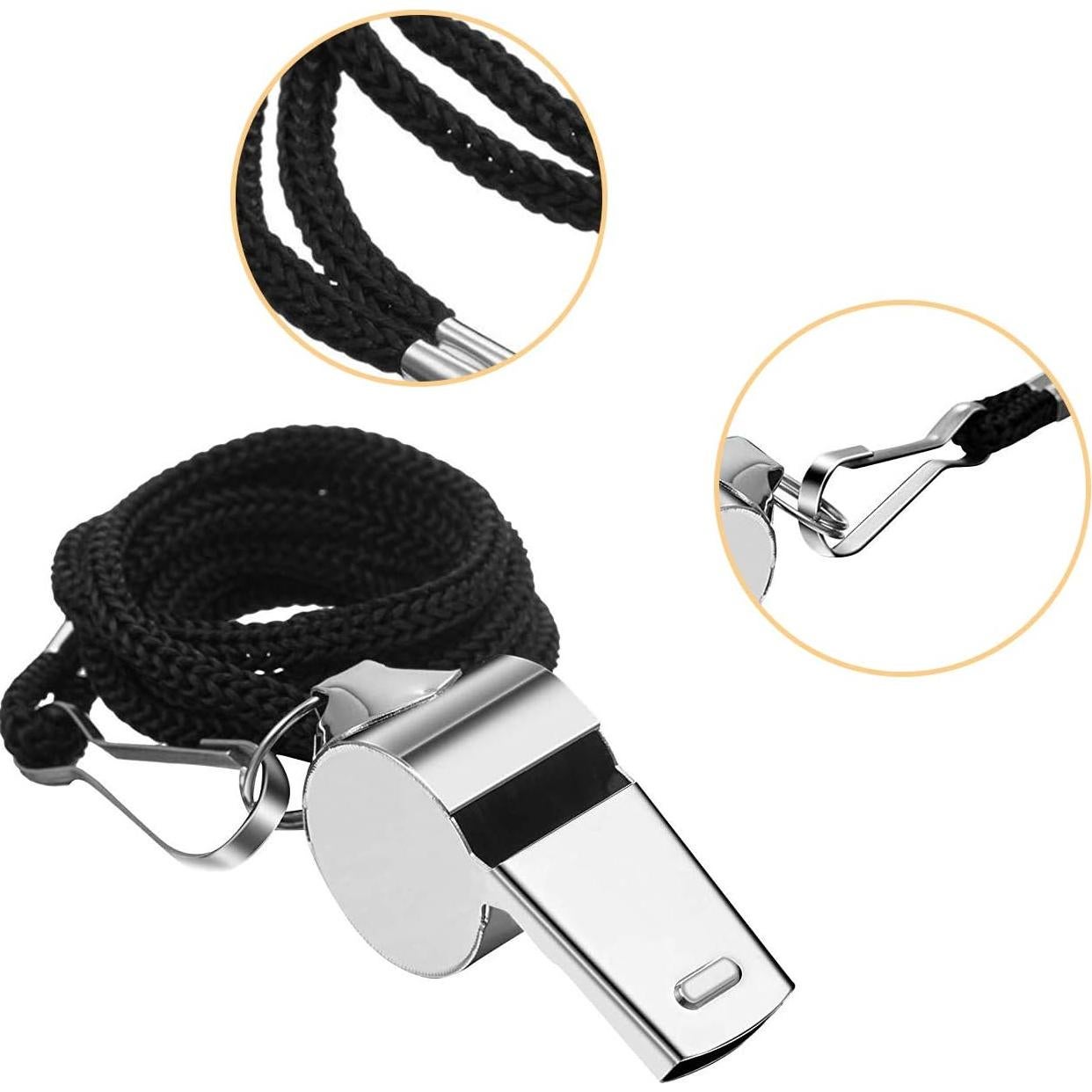 Paquete de 28 Silbatos SANNIX de Entrenador Multicolor