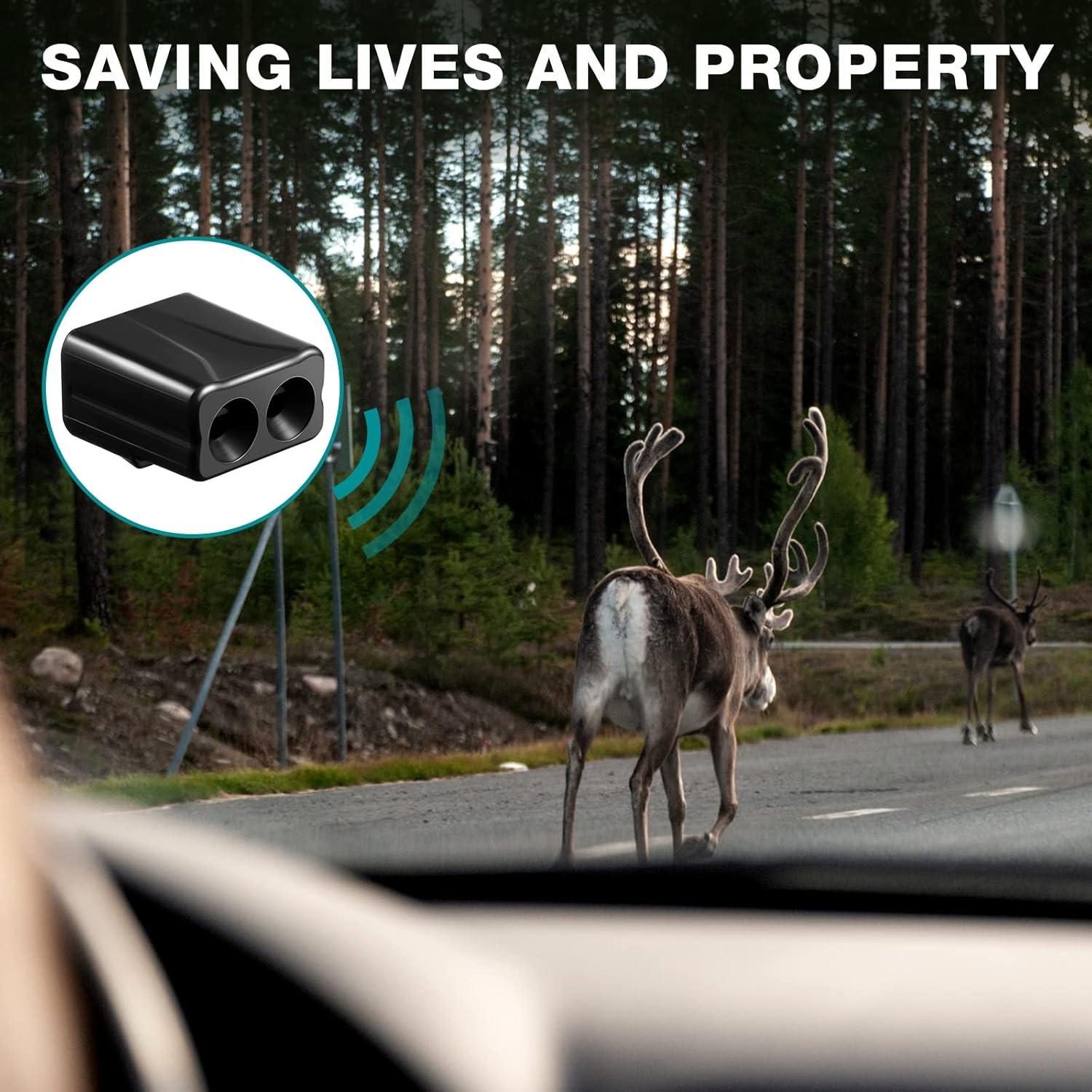 Silbatos para Ciervos Frienda - Evita Colisiones - 8 Piezas