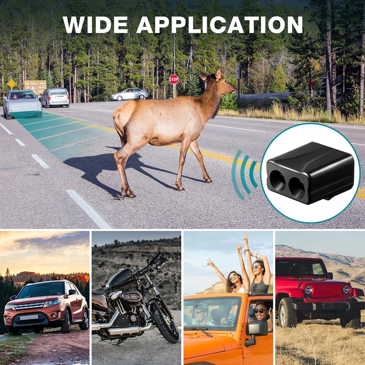 Silbatos para Ciervos Frienda - Evita Colisiones - 8 Piezas