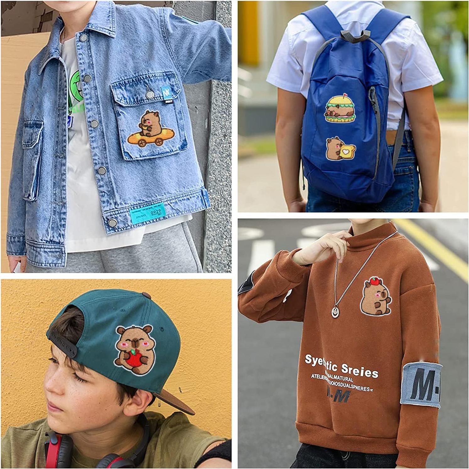 Parches Termoadhesivos Nuguri 16pcs Bordados para Ropa