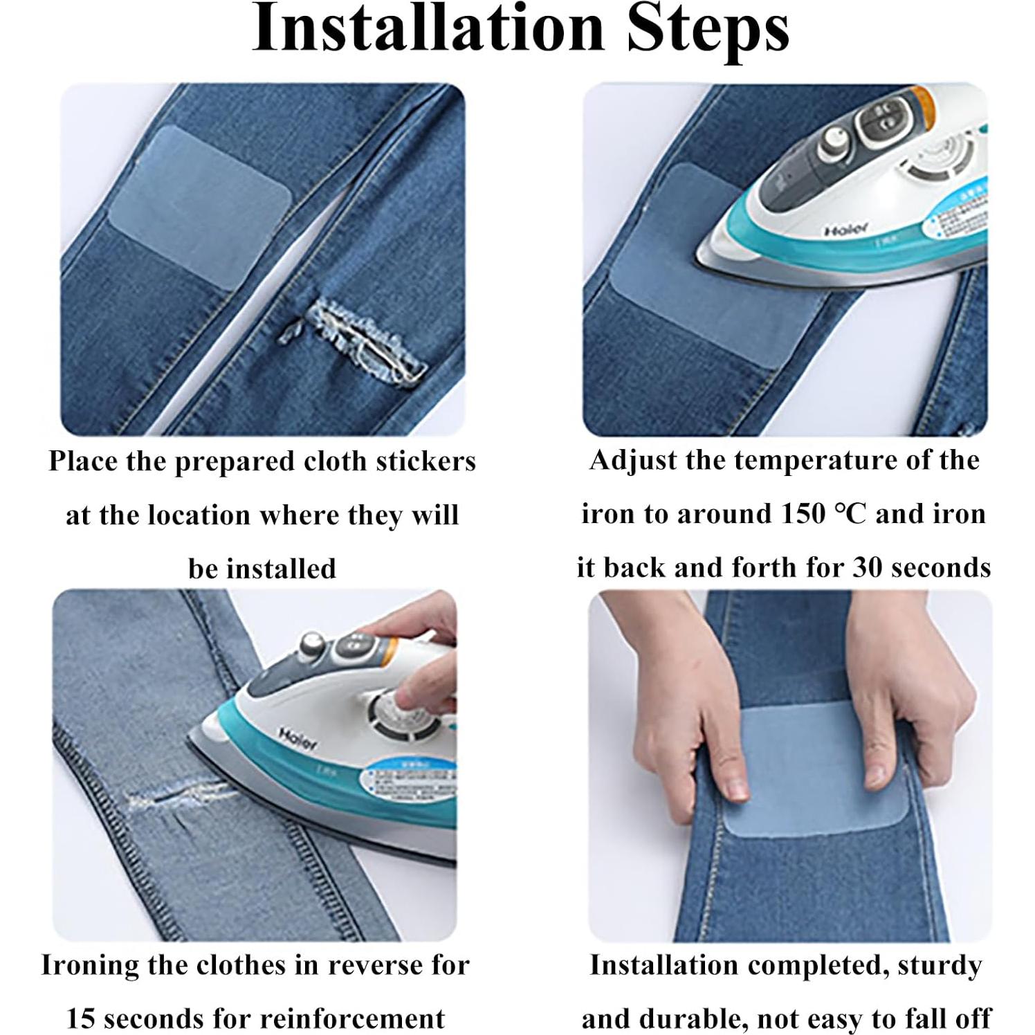 Parche de Planchar Gorofit 20 Piezas 7.6x10.2cm Algodón