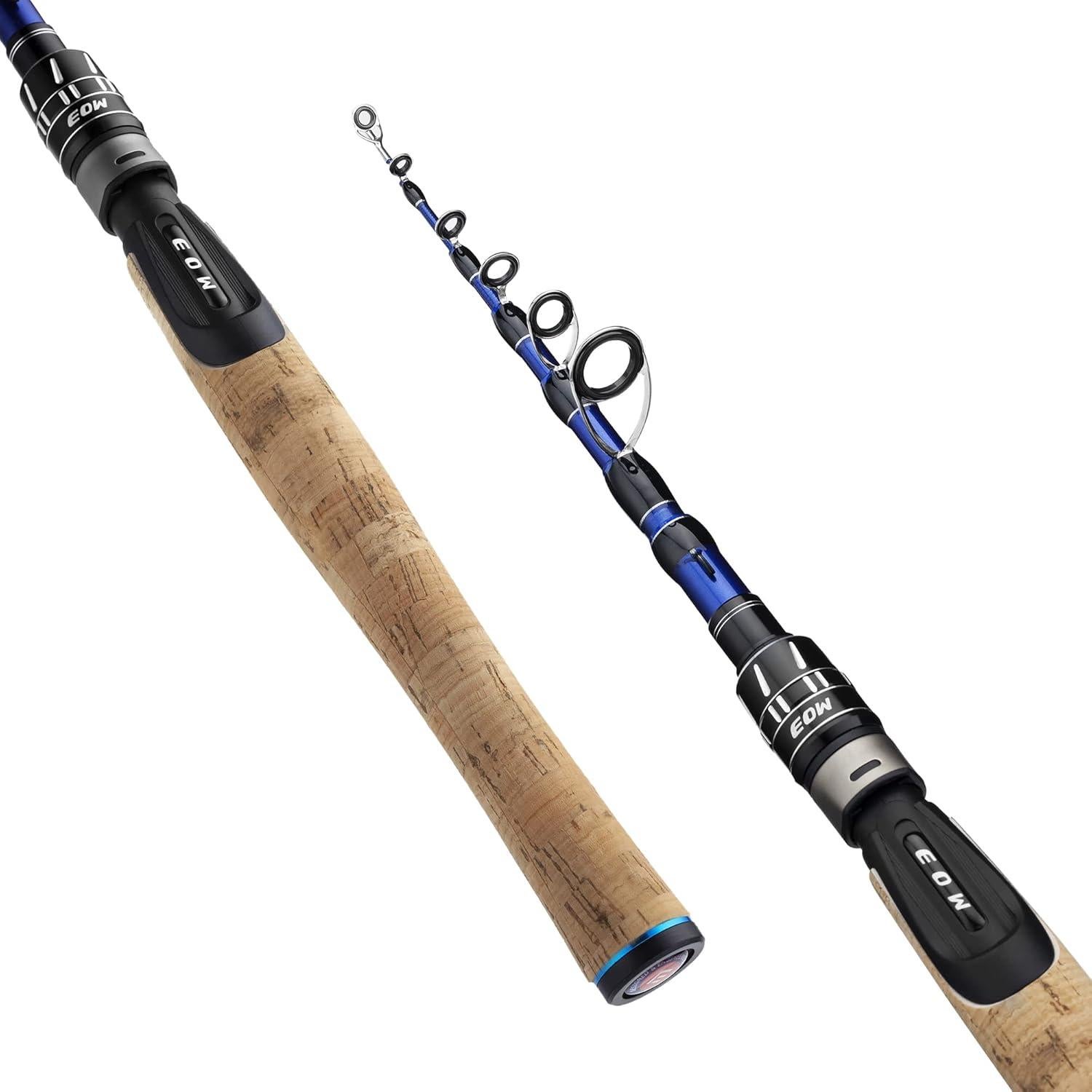 Varilla de Pesca Telescópica EOW XPEDITE PRO 1.68m Carbono