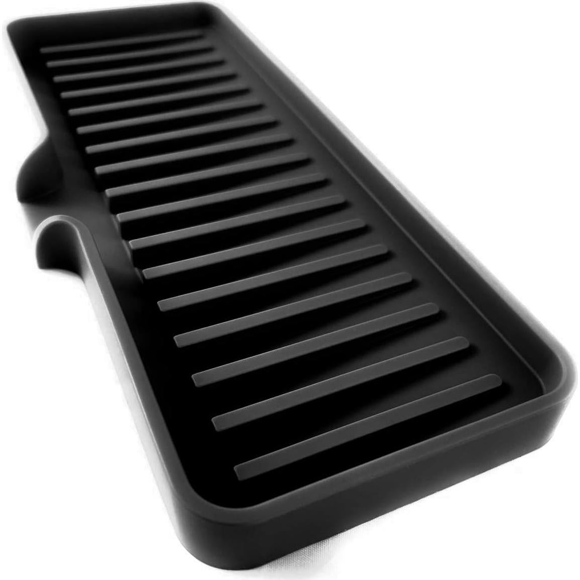 Bandeja de Jabón de Silicona Happitasa 22.86x8.89cm Negra