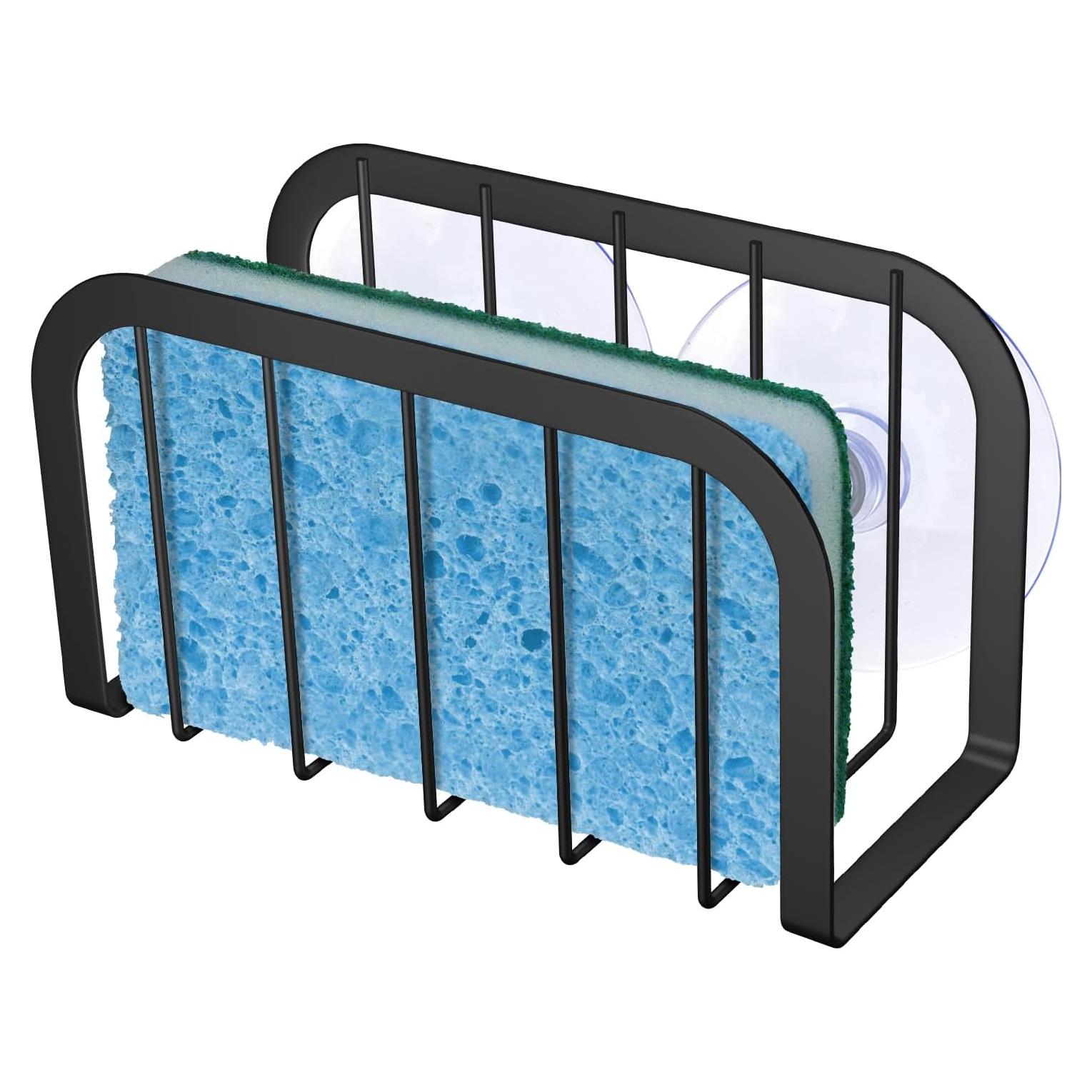 Soporte para Esponjas de Fregadero SHFKS Negro - Organizador Práctico