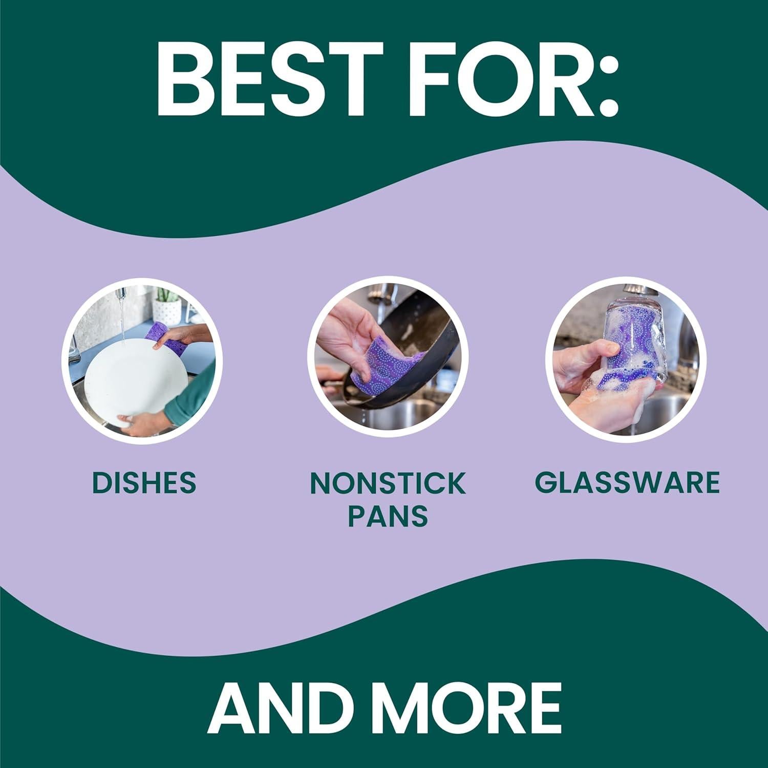 Esponjas de Cocina Scotch-Brite Resist Odor - 6 Unidades