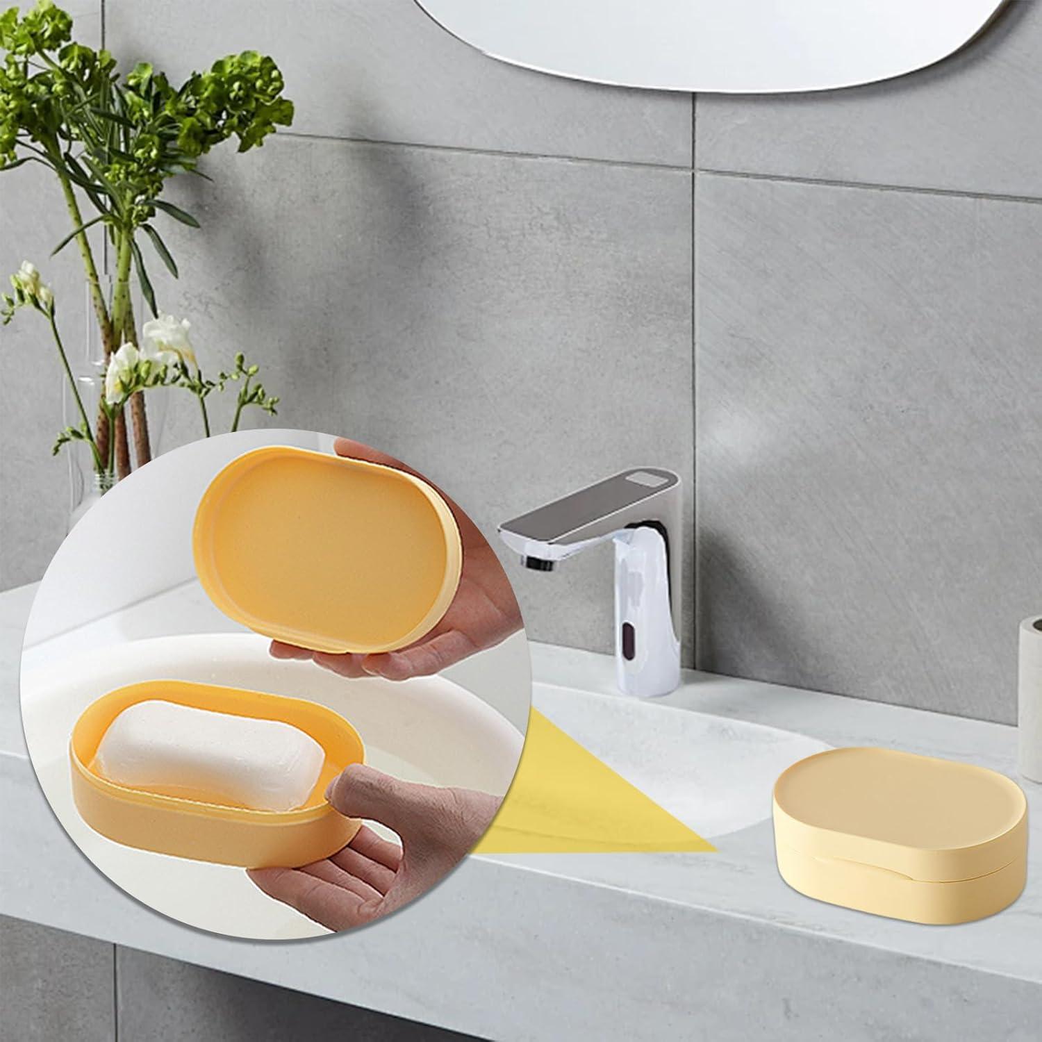 Estuche de Viaje para Jabón Incauca 4 Colores Redondo 8x8cm