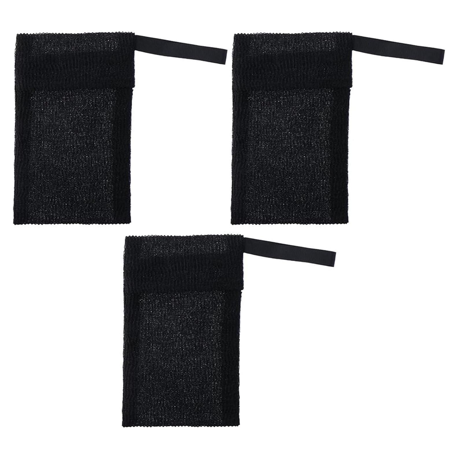 Juego de Bolsas Exfoliantes para Ahorrar Jabón Couponhub 3 Pcs