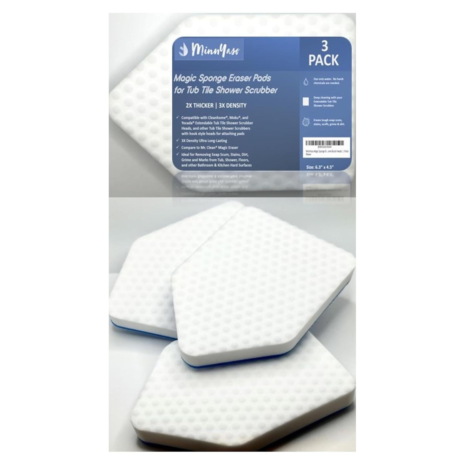 Almohadillas de Borrado Mágico Esponja MinnYaso - Paquete de 3